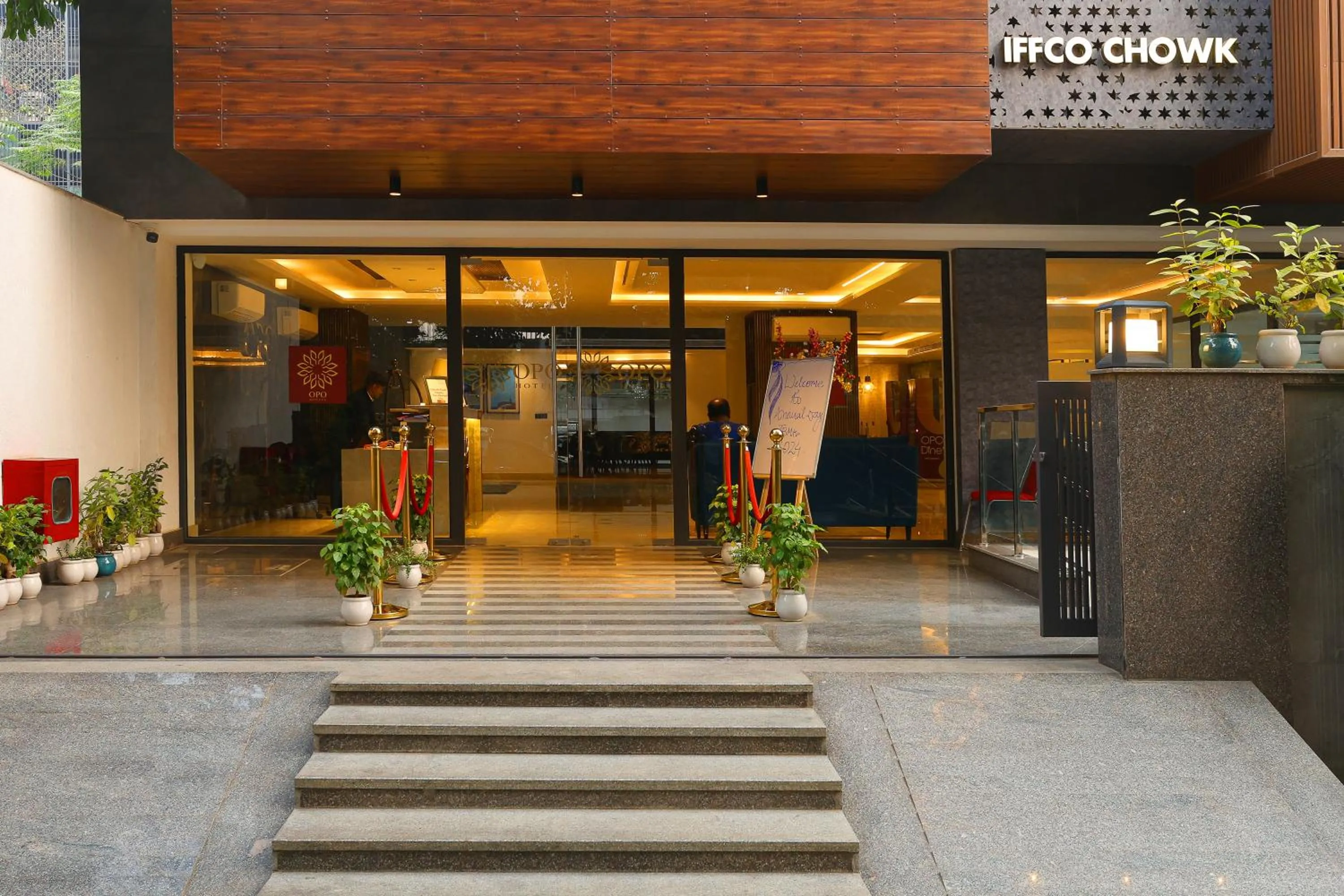 Lobby or reception in OPO Iffco Chowk, Gurgaon