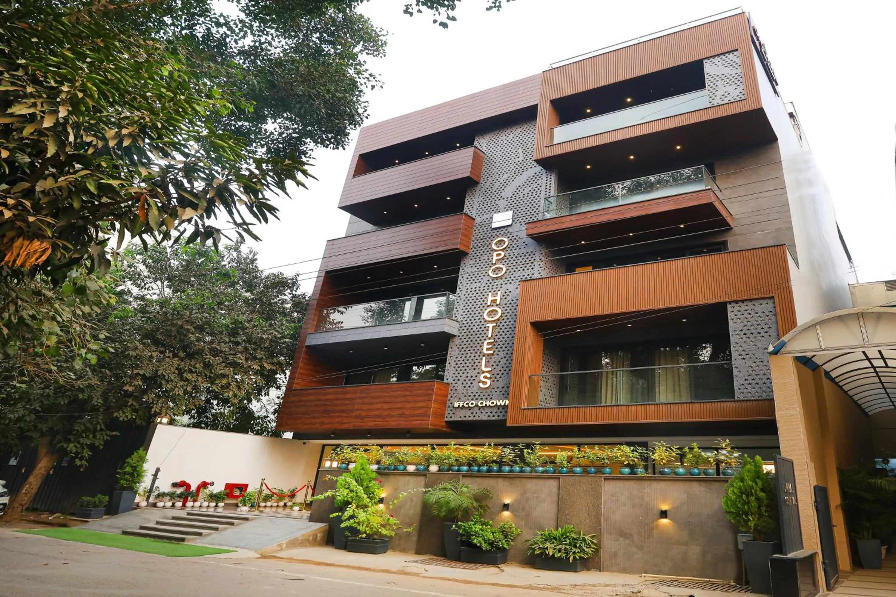 Facade/entrance in OPO Iffco Chowk, Gurgaon