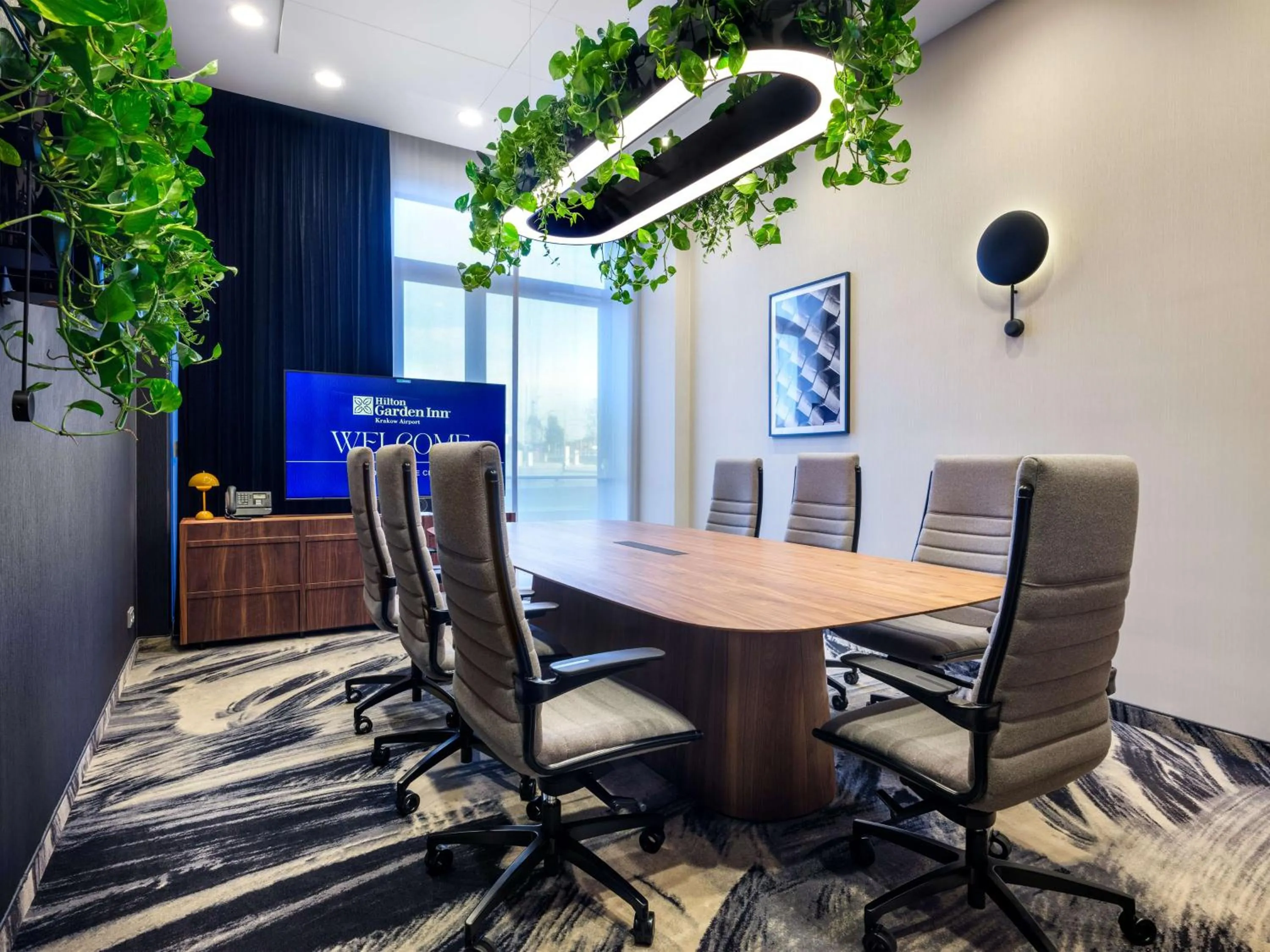 Meeting/conference room in Hilton Garden Inn Krakow Airport