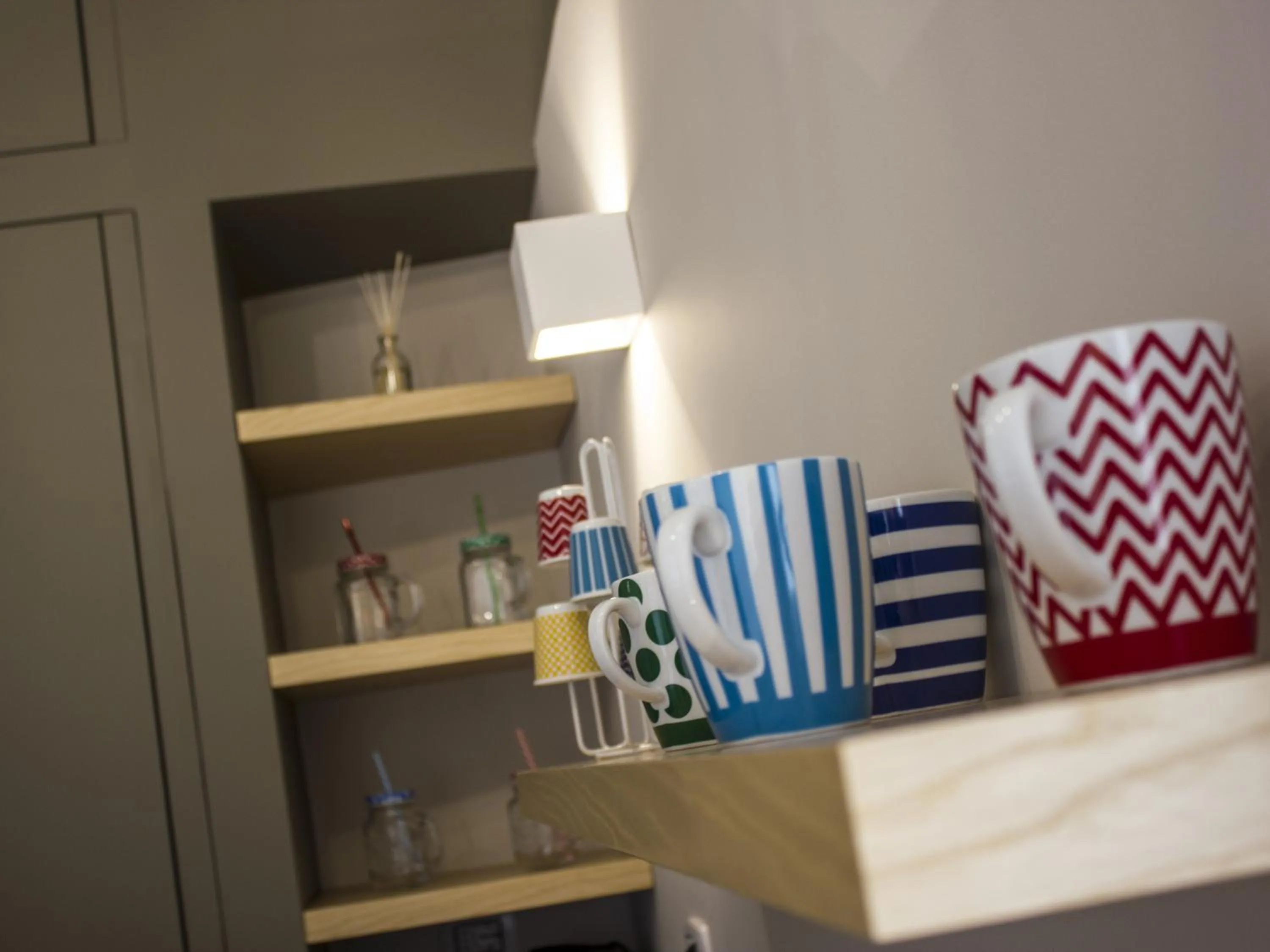 Coffee/tea facilities in La Banchina Holiday Rooms