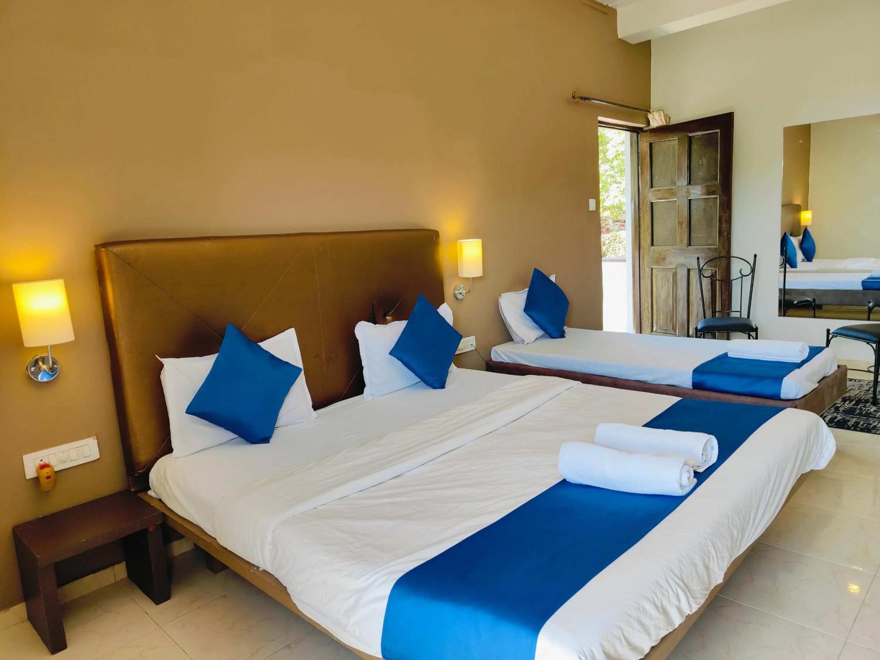 Bedroom, Bed in Rain Raga Resort