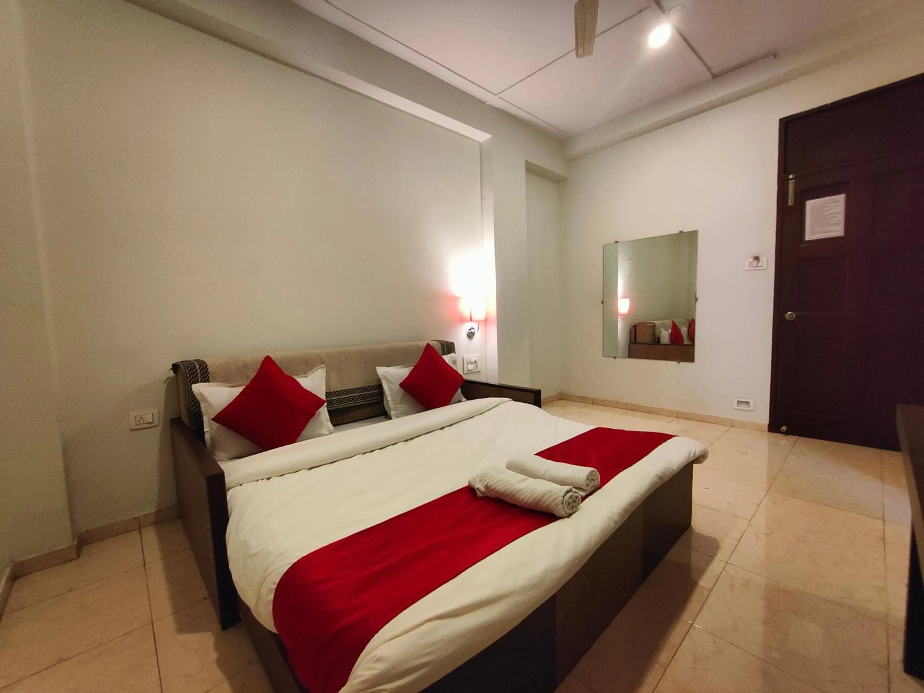 Bed in Rain Raga Resort