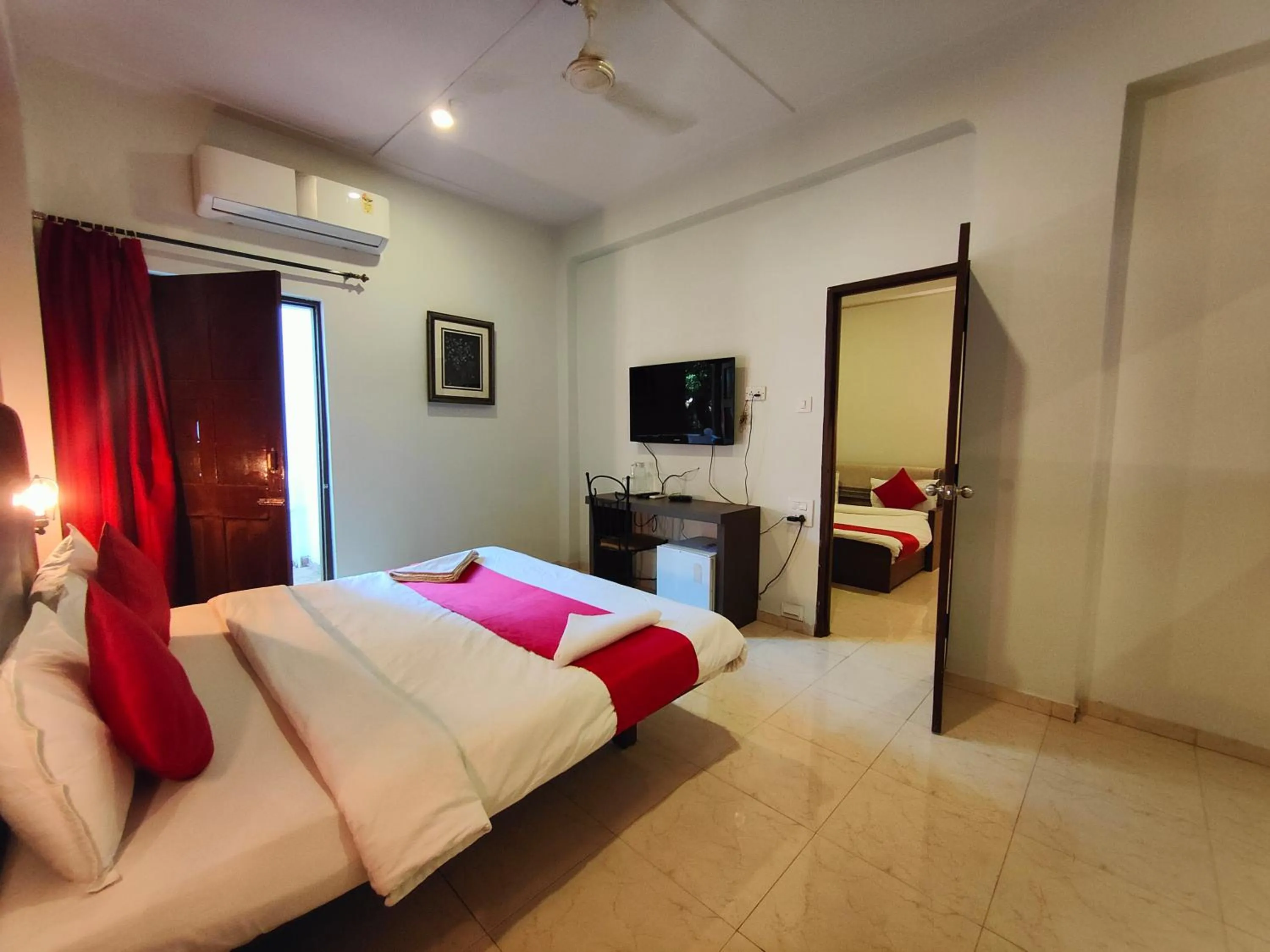 Bed in Rain Raga Resort