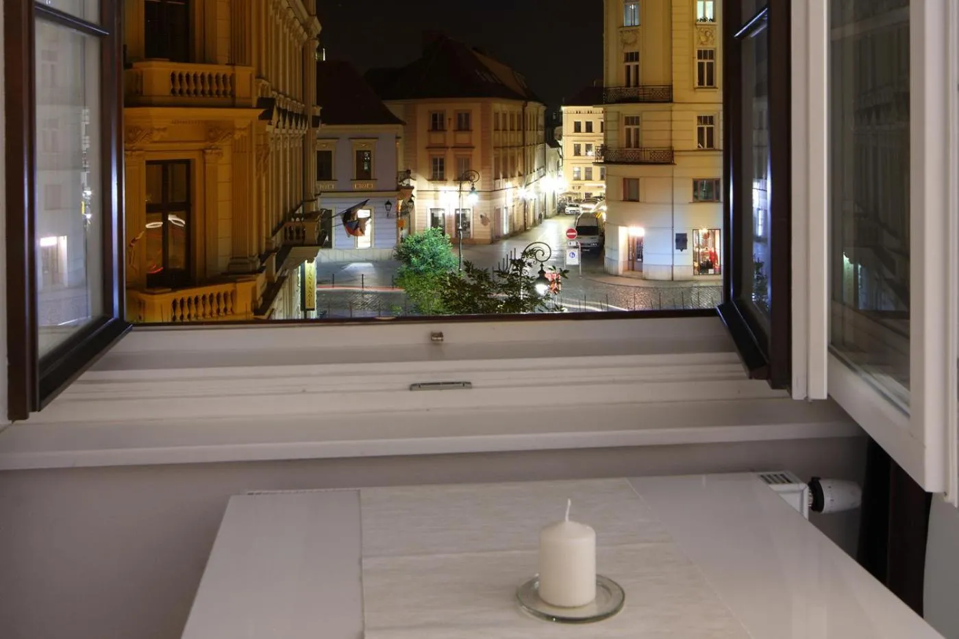 Night in Atrium Apartments