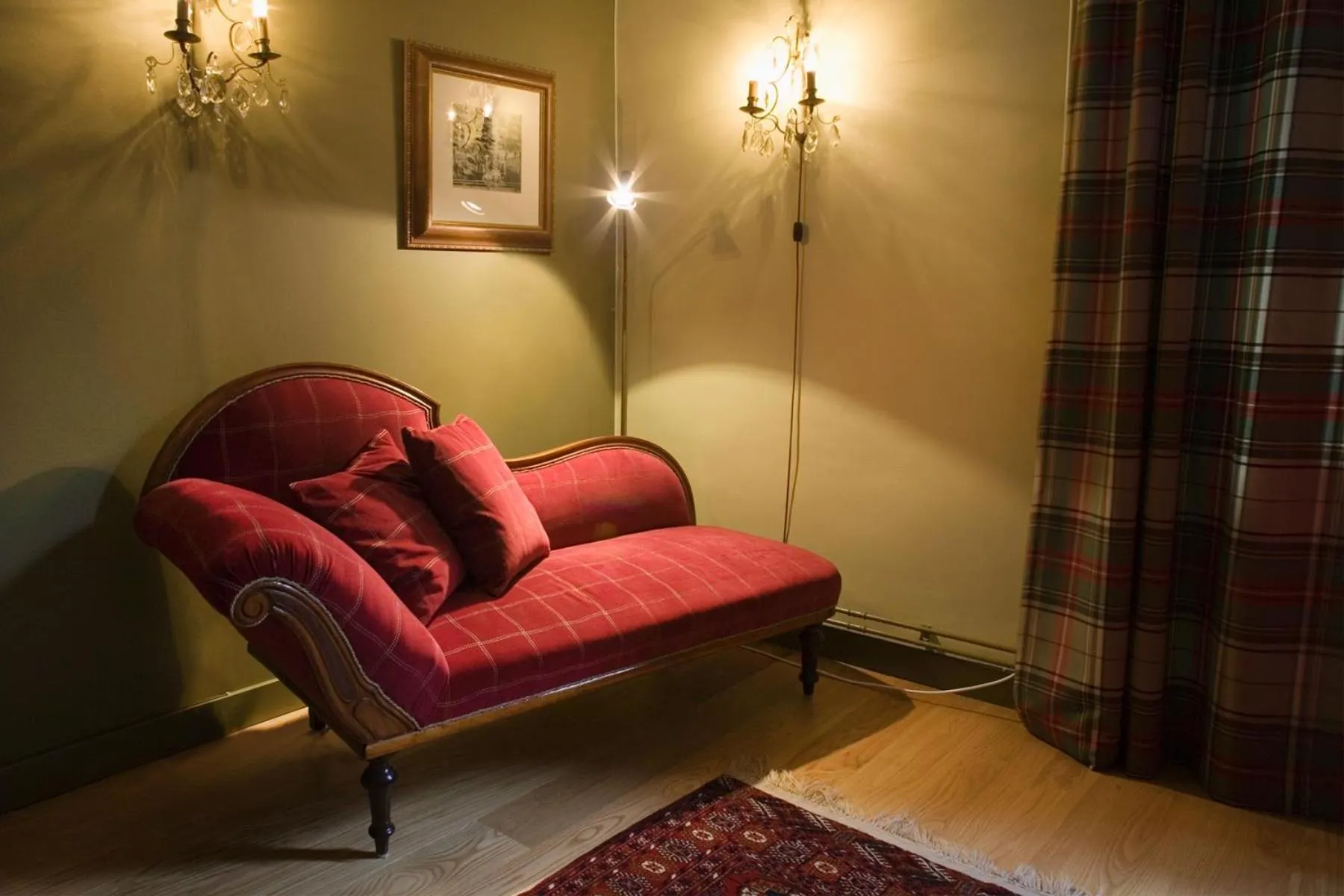 Seating area in Finspång Slott