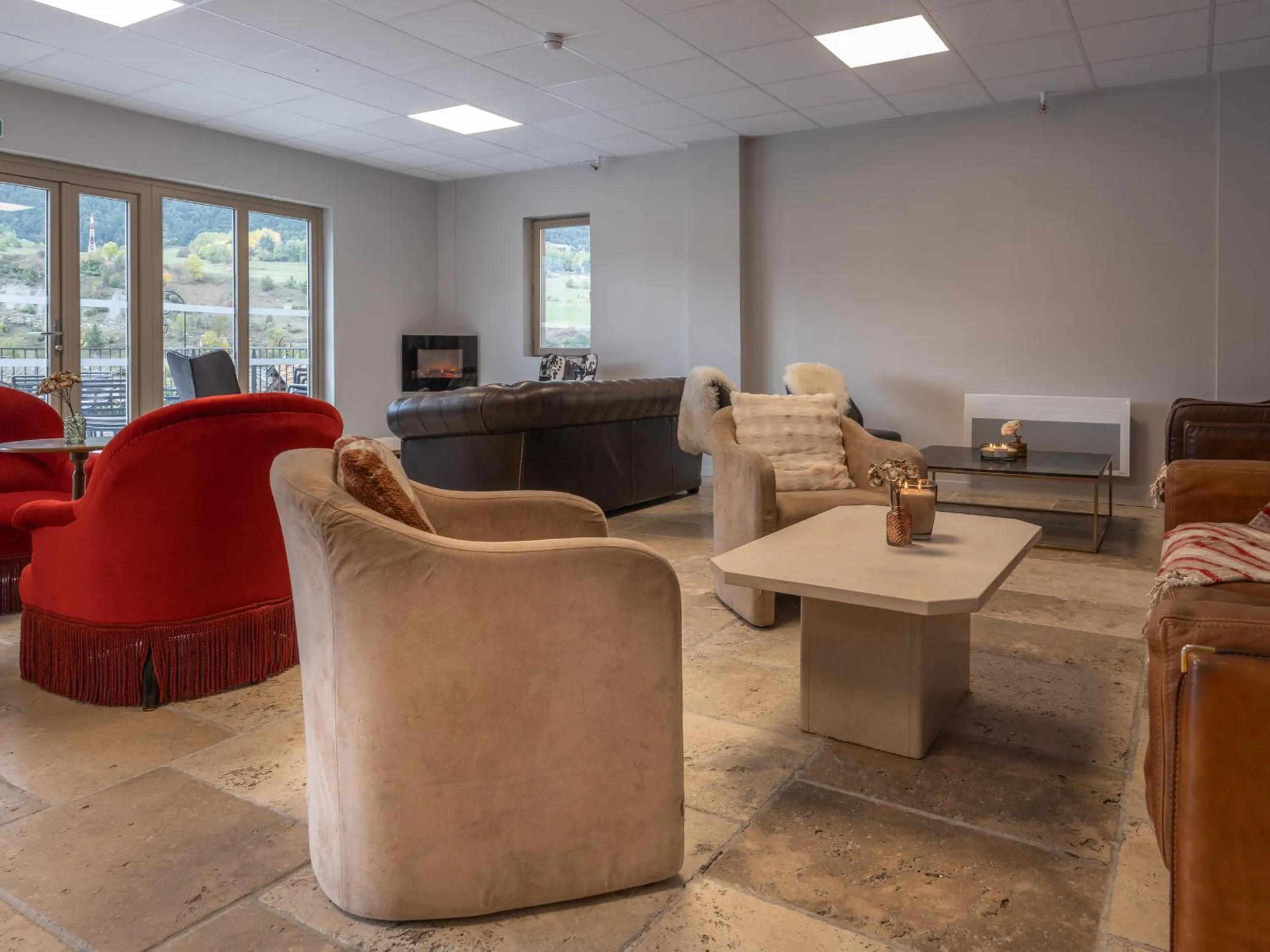 Seating area in SUNWEB Les Terrasses de Termignon - Val-Cenis