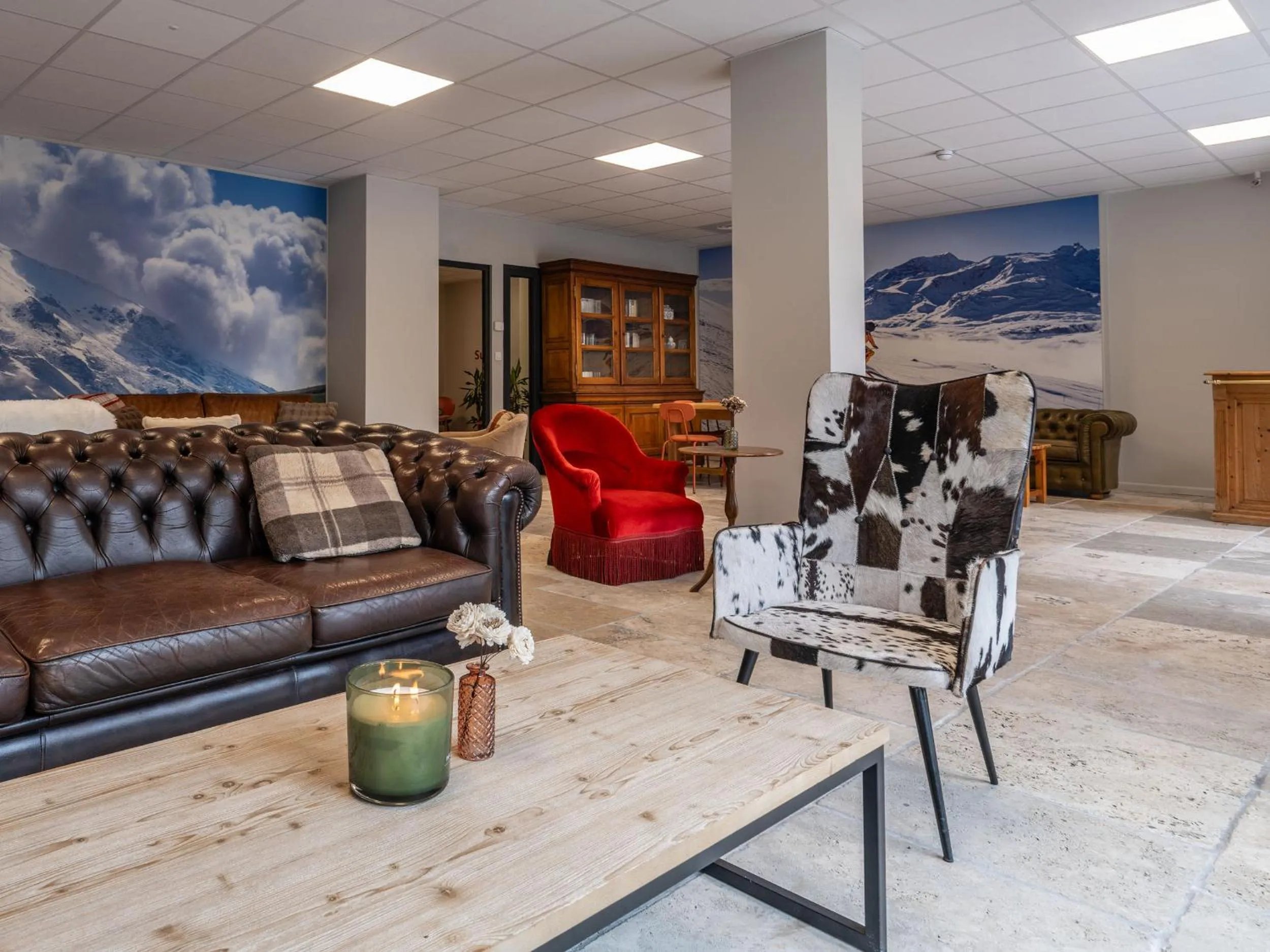 Seating area in SUNWEB Les Terrasses de Termignon - Val-Cenis