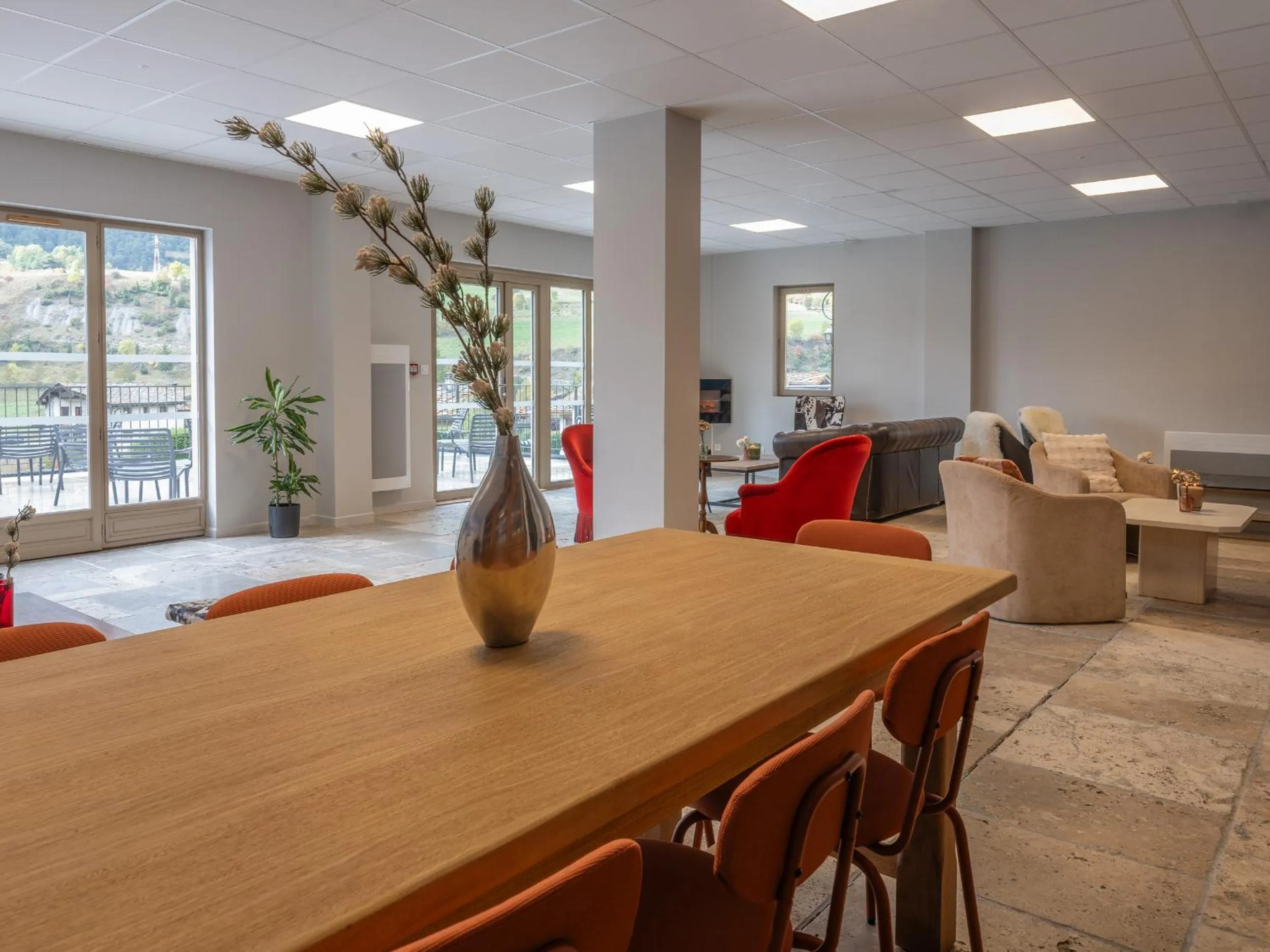 Seating area in SUNWEB Les Terrasses de Termignon - Val-Cenis