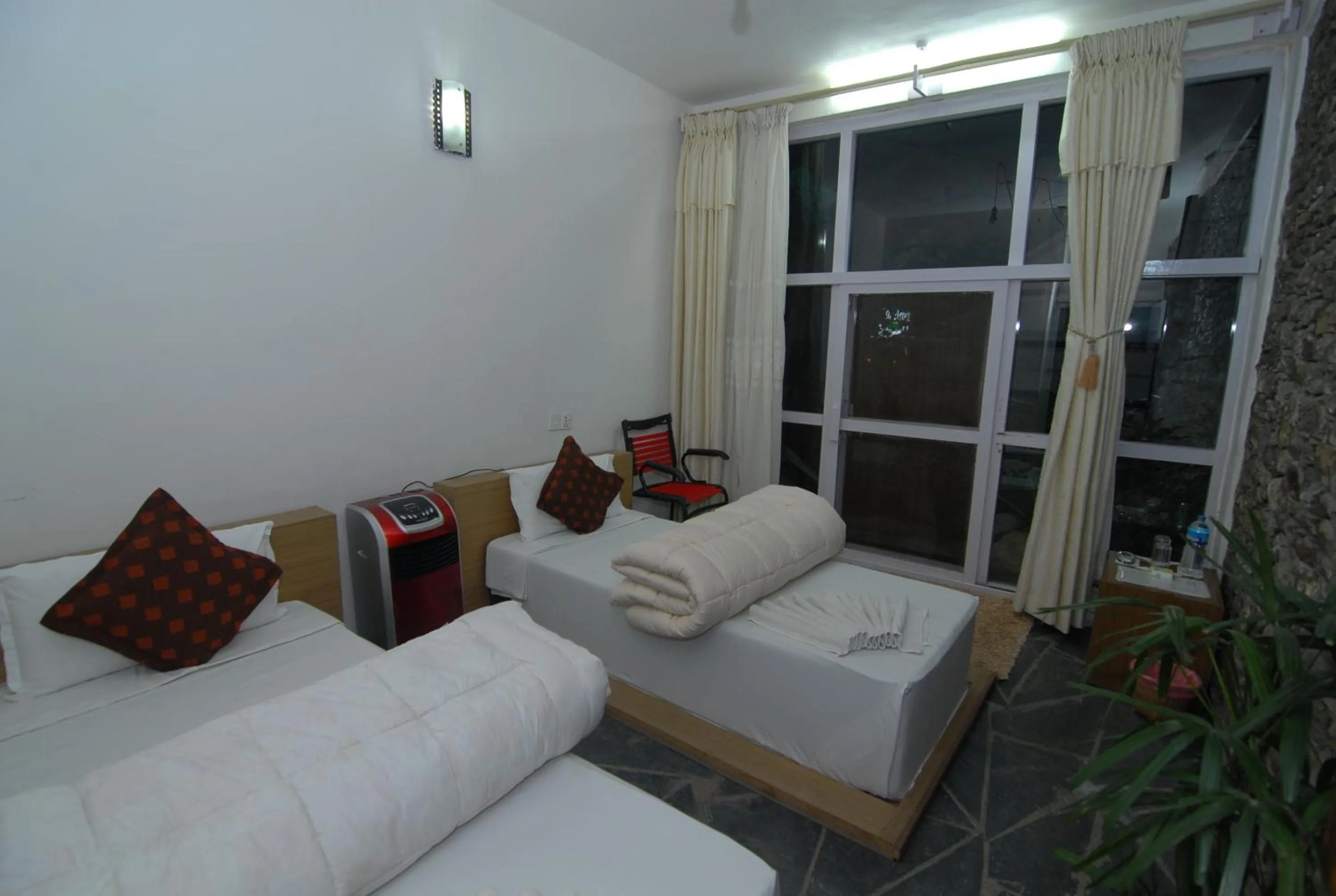 Night, Bed in Gantavya Resort