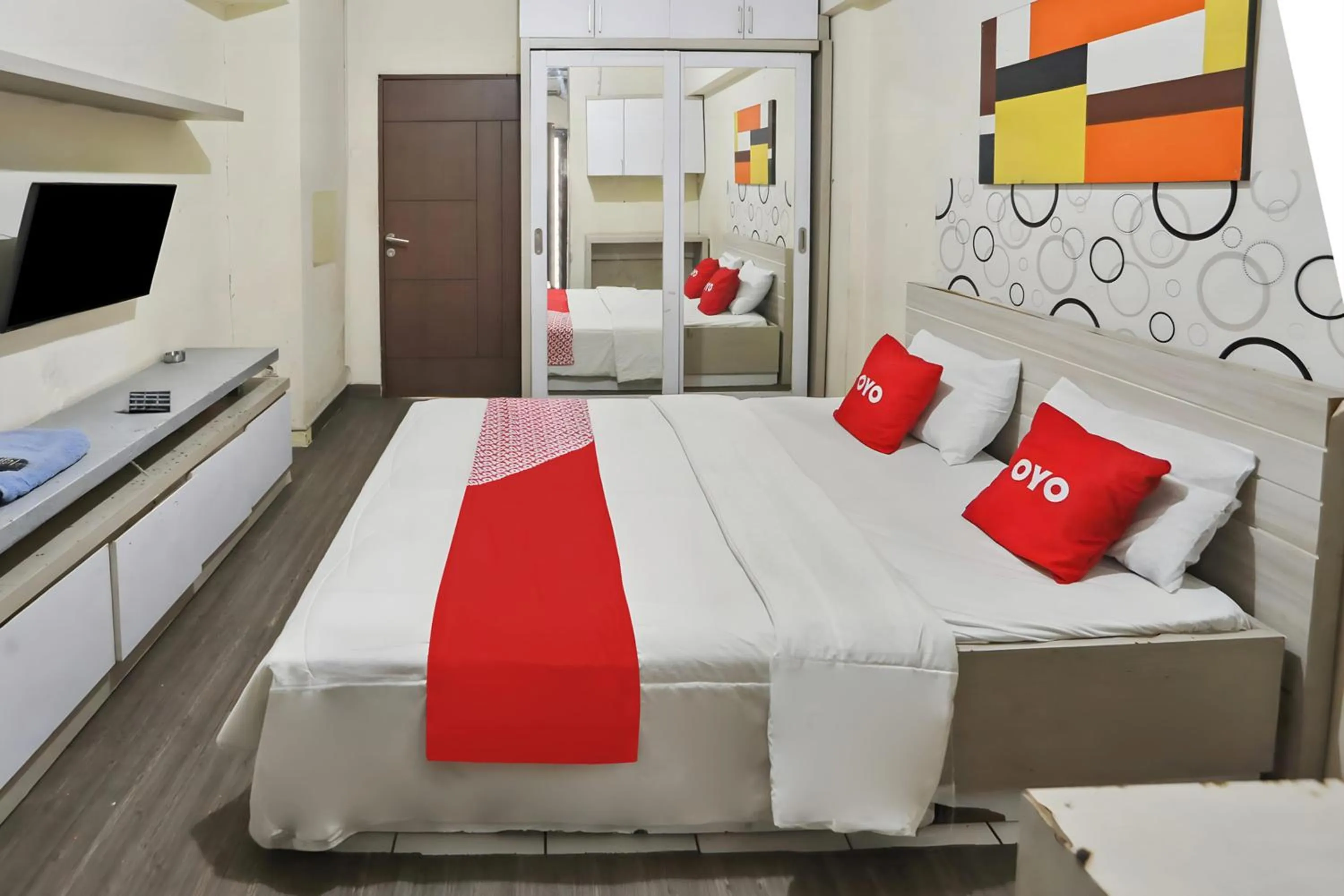 Bedroom, Bed in Hotel O Kemang View By Room 88