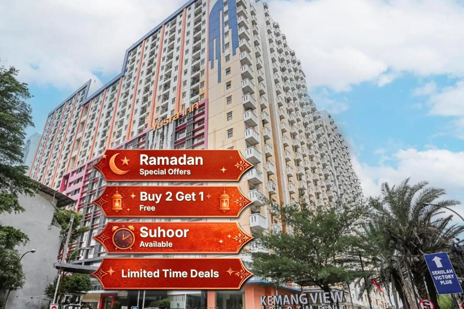 Property building in Hotel O Kemang View By Room 88