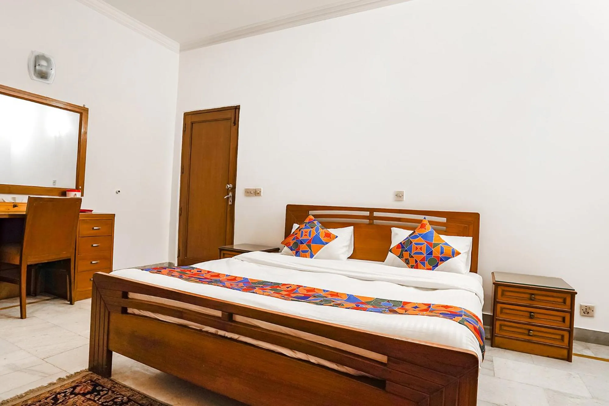 Bed in FabHotel Goodwill Homes