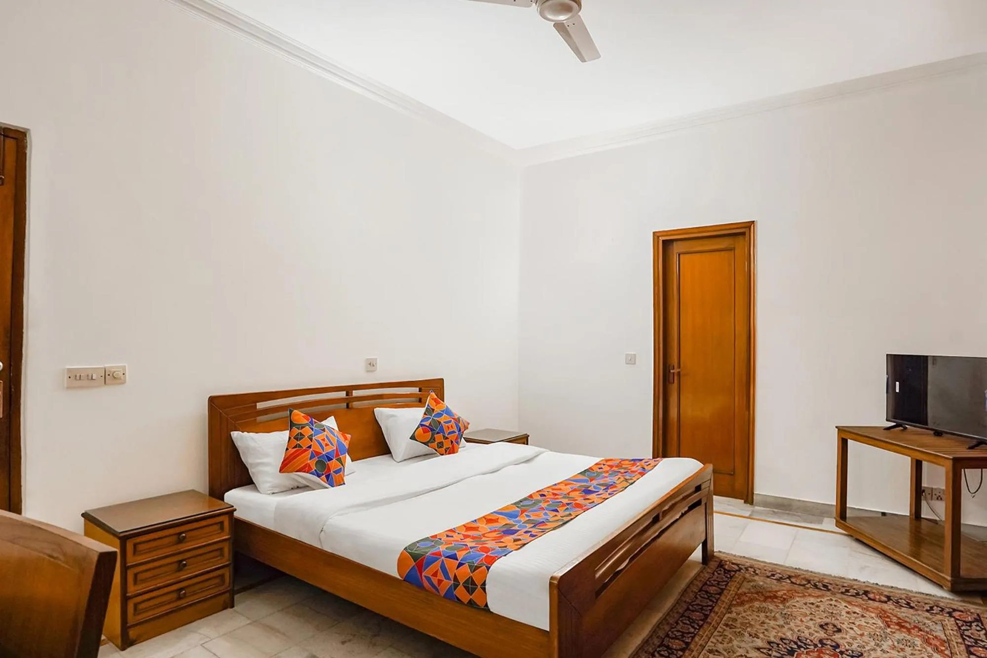 Bed in FabHotel Goodwill Homes