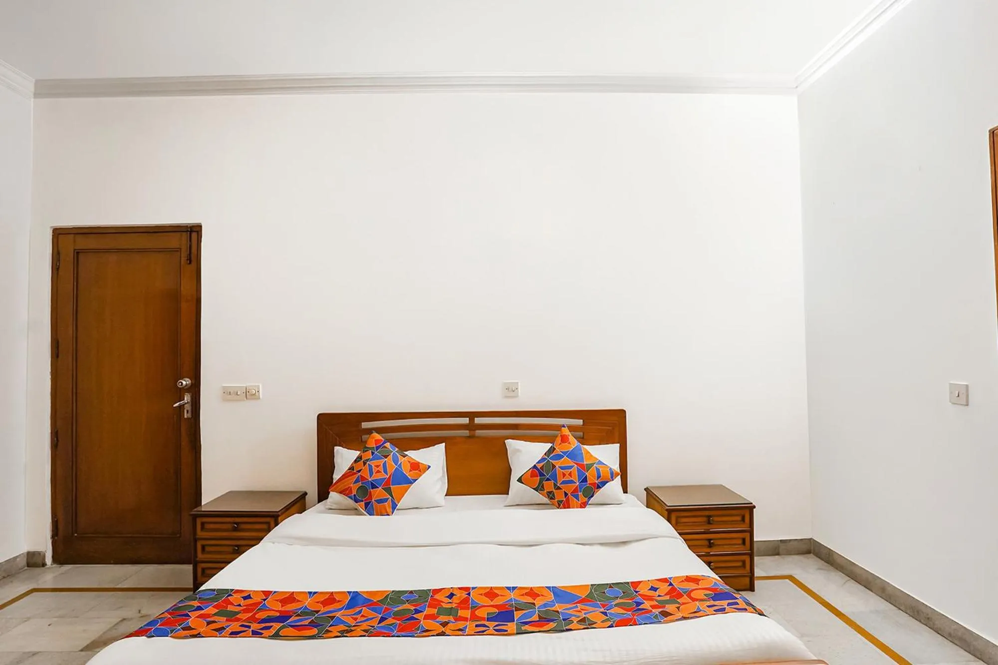 Bed in FabHotel Goodwill Homes