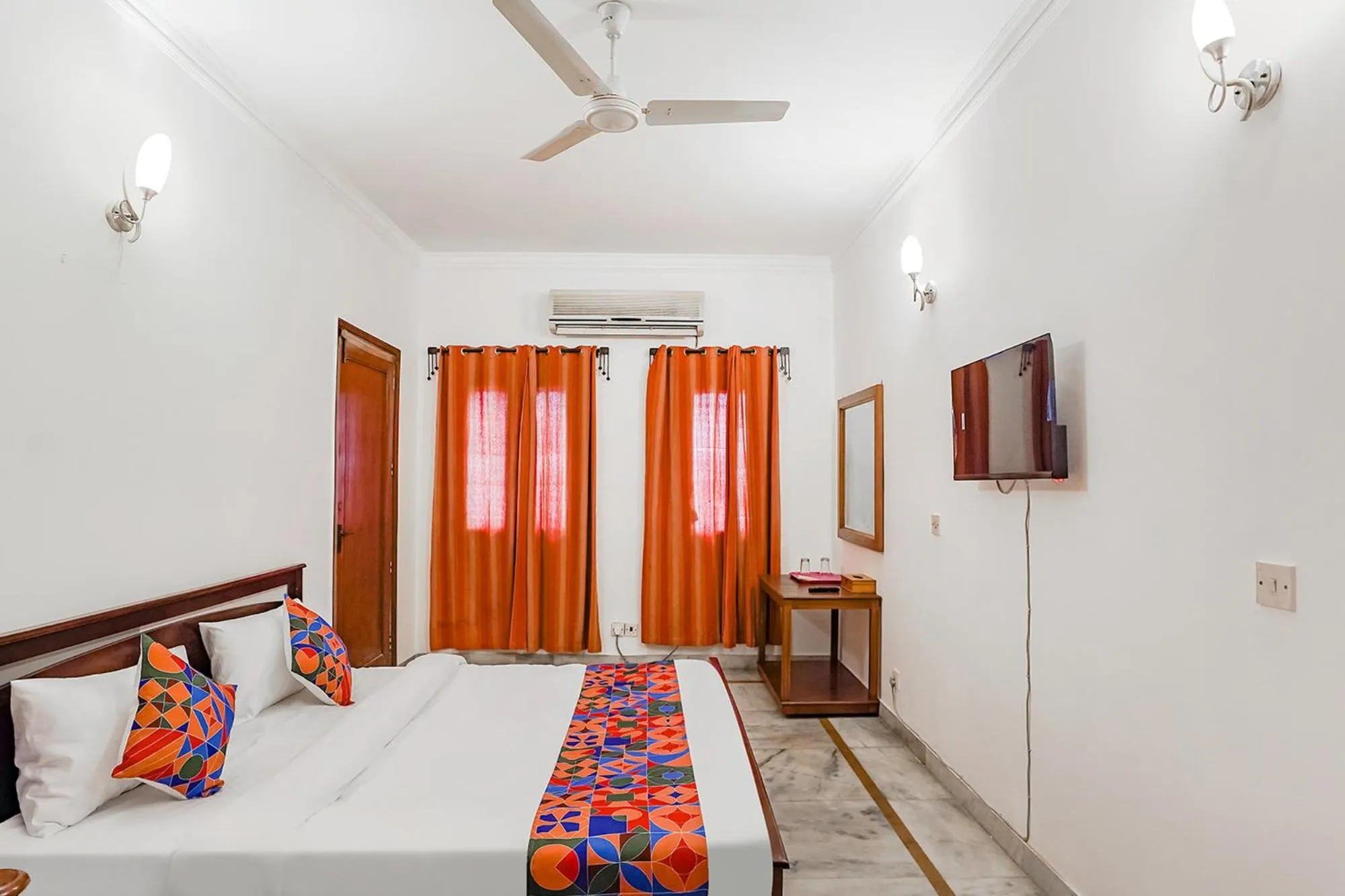 Bed in FabHotel Goodwill Homes