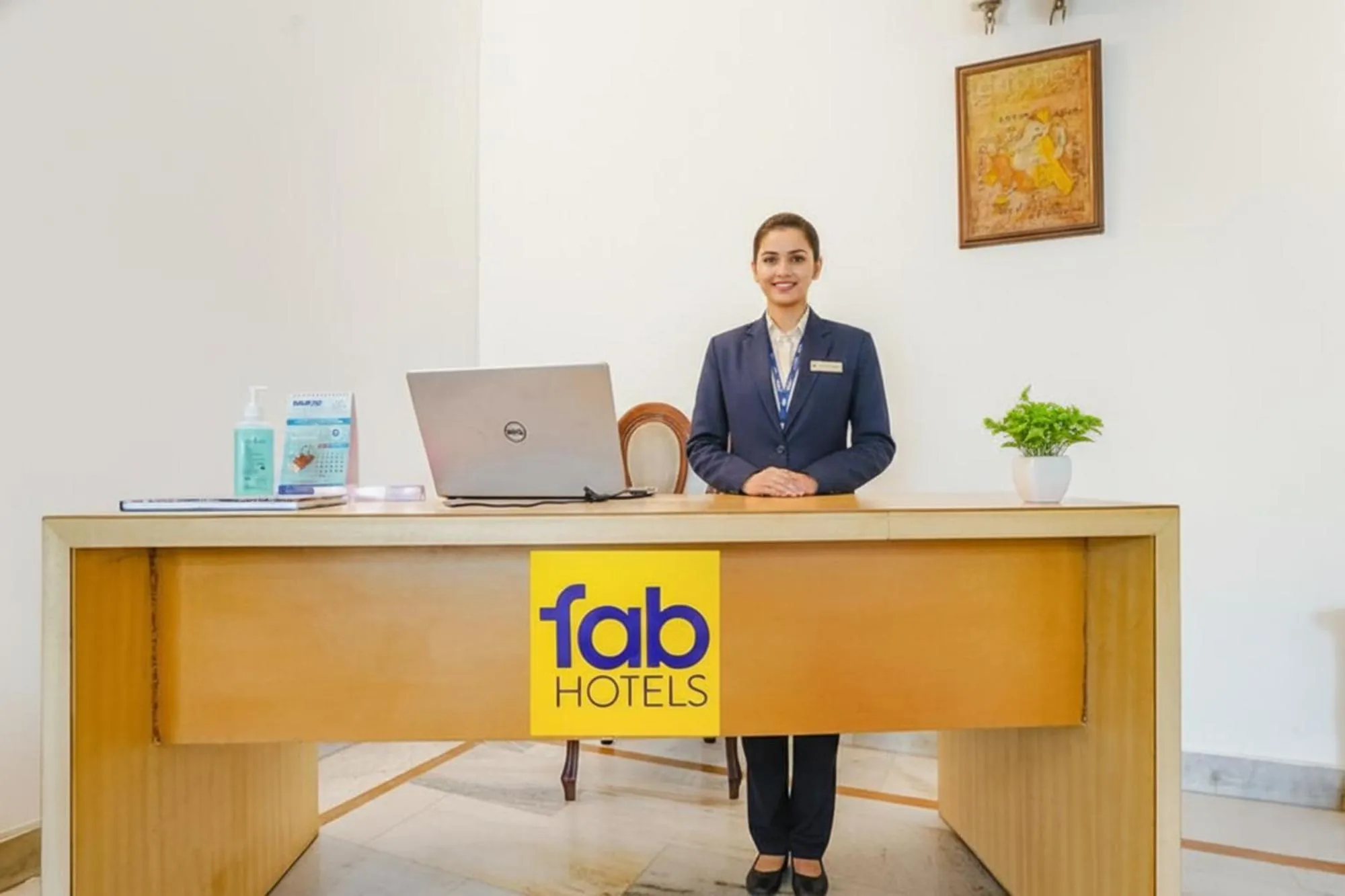 Lobby or reception in FabHotel Goodwill Homes