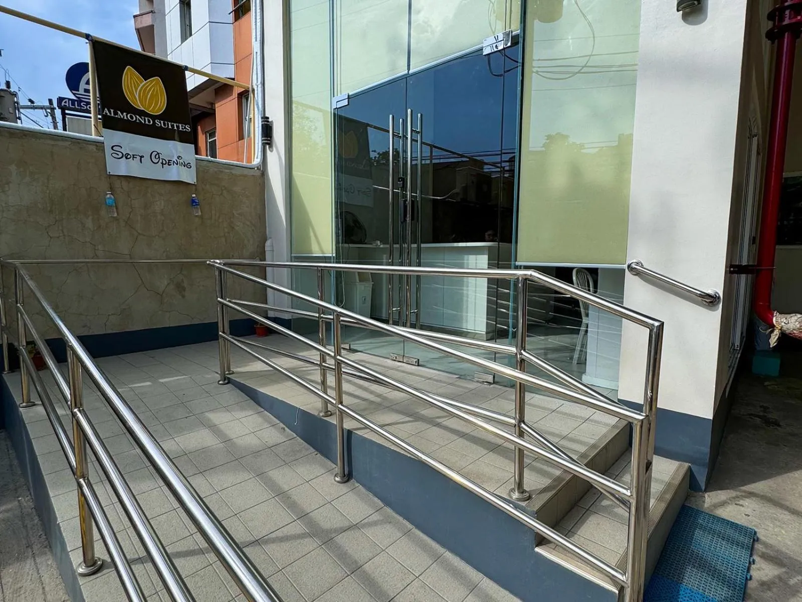 Property building in Almond Suites Cebu powered by Cocotel