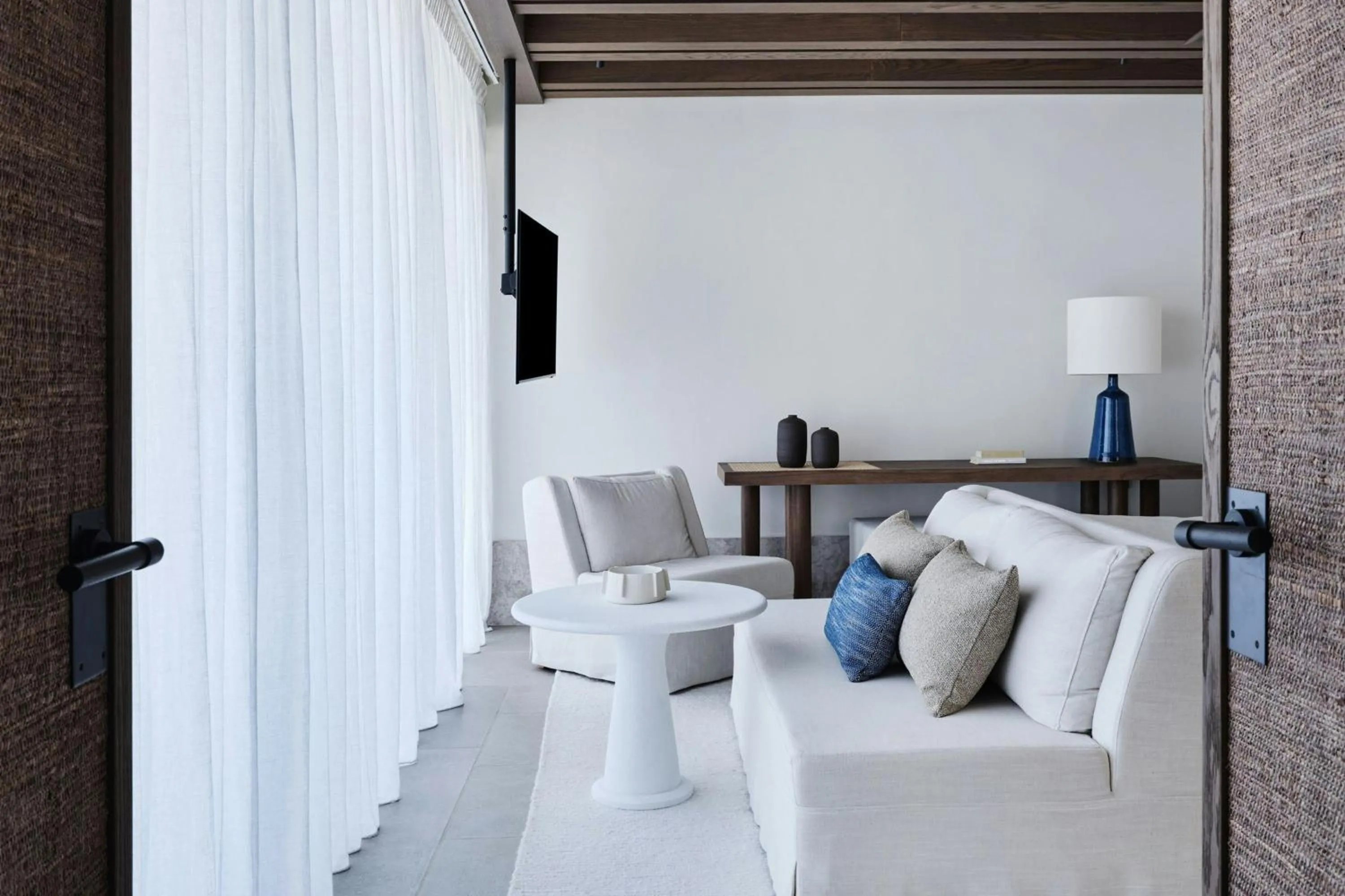 Swimming pool in Odera, Tinos, Autograph Collection