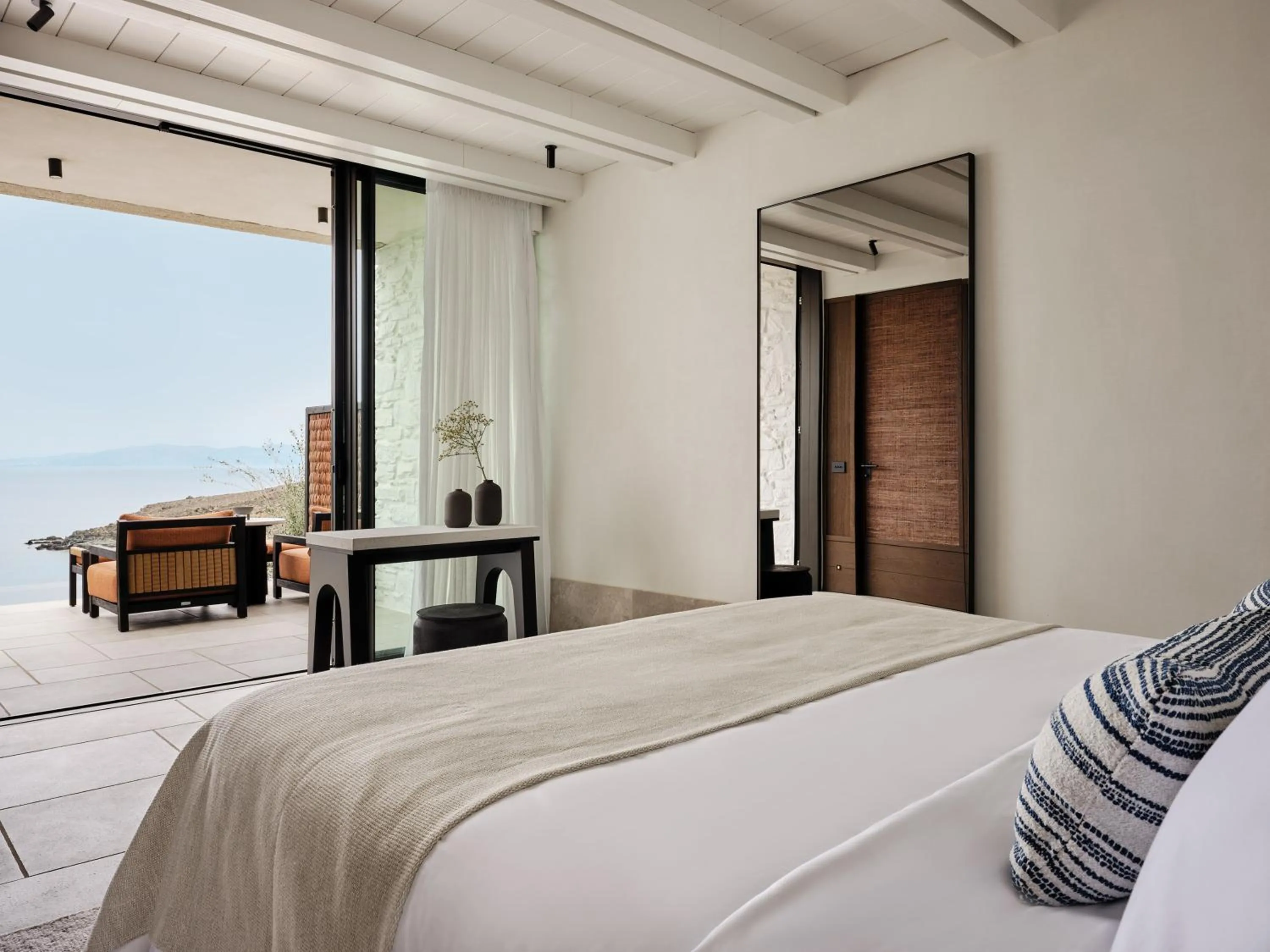 View (from property/room), Bed in Odera, Tinos, Autograph Collection