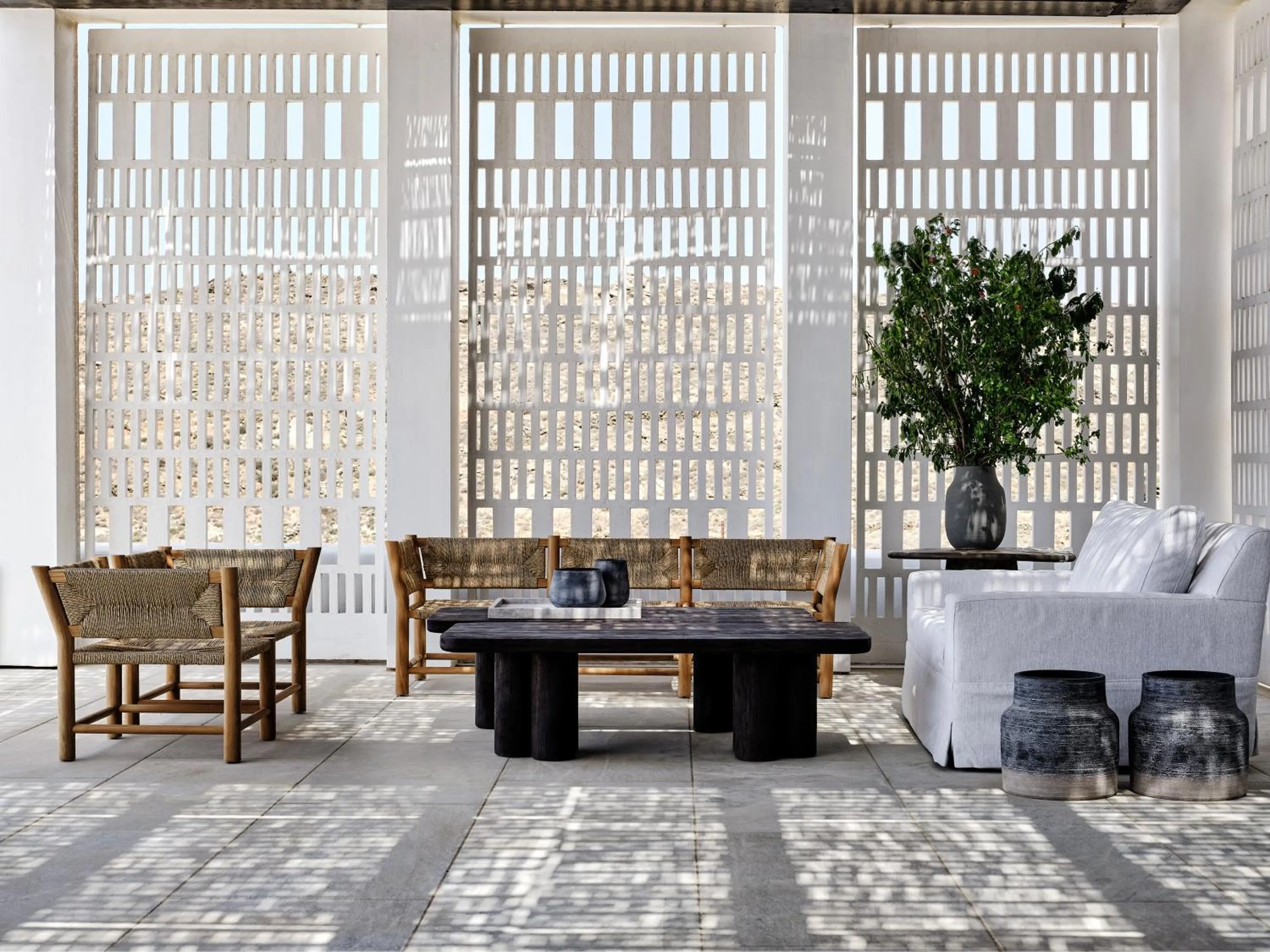 Seating area in Odera, Tinos, Autograph Collection