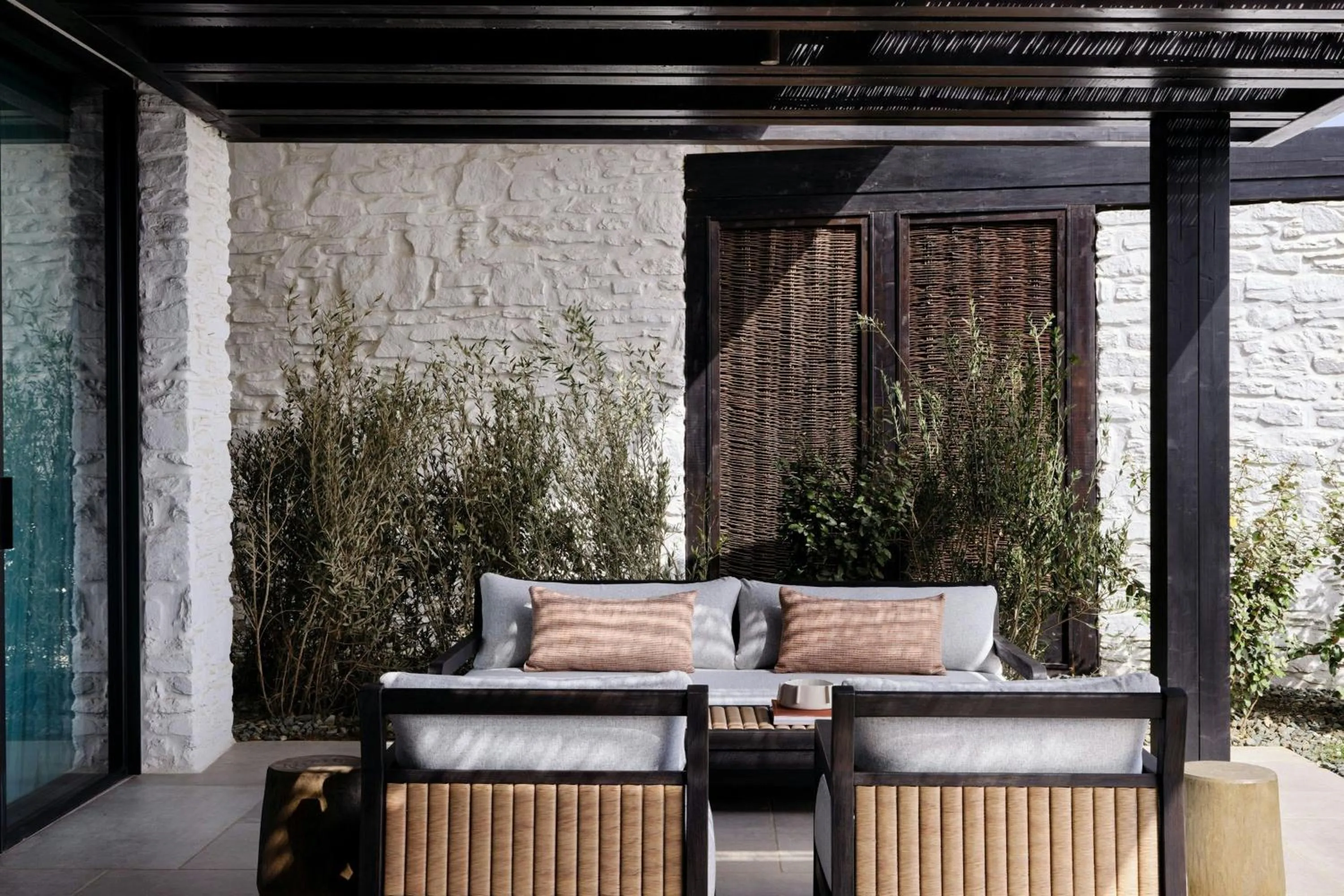 Swimming pool in Odera, Tinos, Autograph Collection