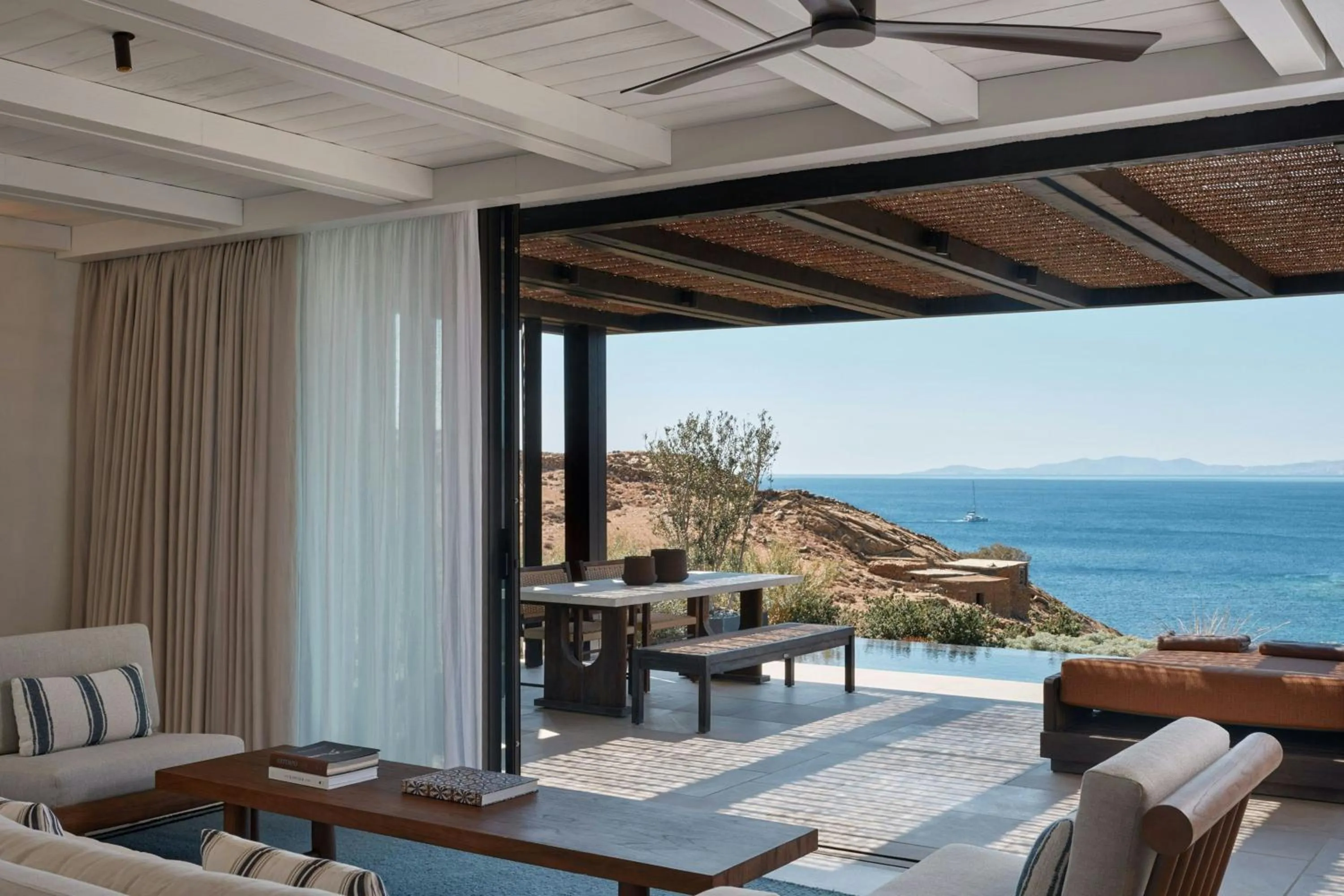 Living room in Odera, Tinos, Autograph Collection