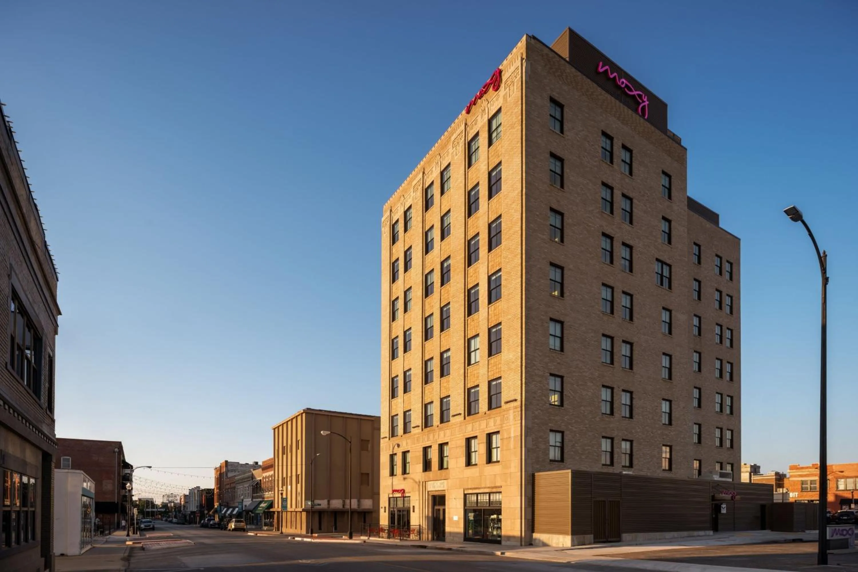 Property building in Moxy Springfield Downtown