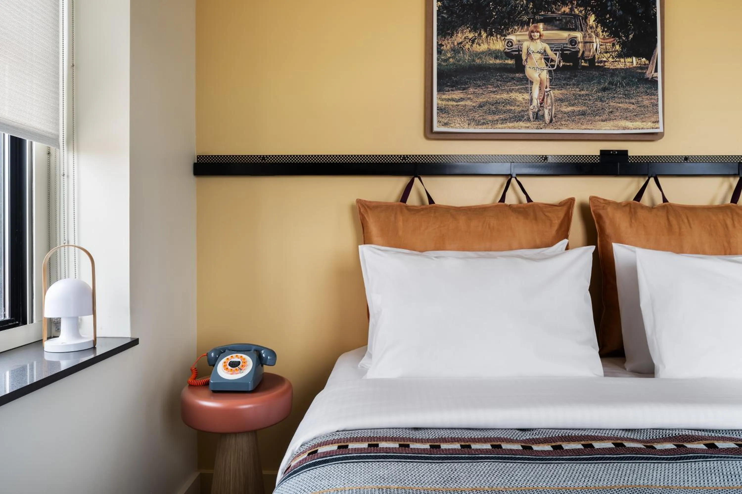 Bed in Moxy Springfield Downtown