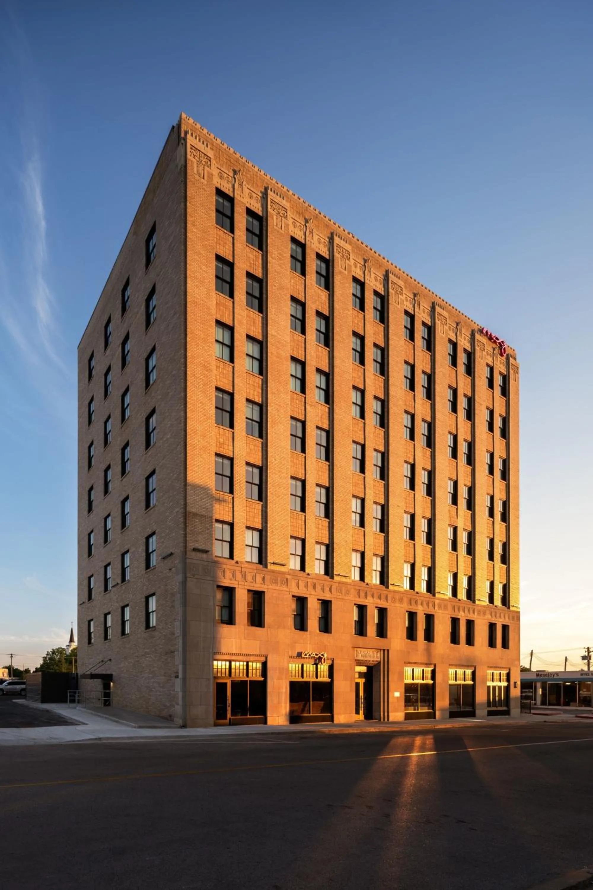 Property building in Moxy Springfield Downtown