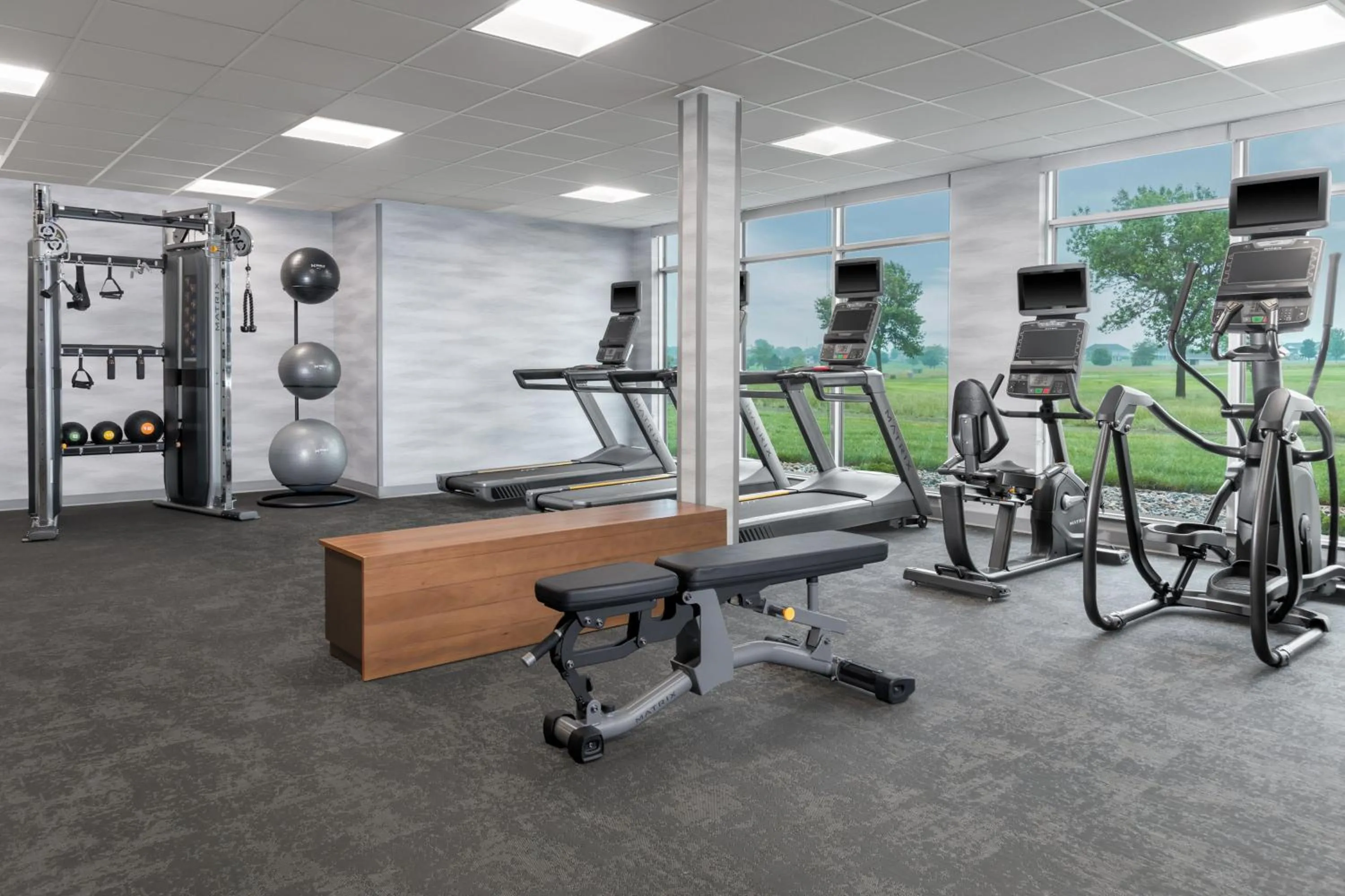 Fitness centre/facilities in Fairfield by Marriott Inn & Suites Sioux Center