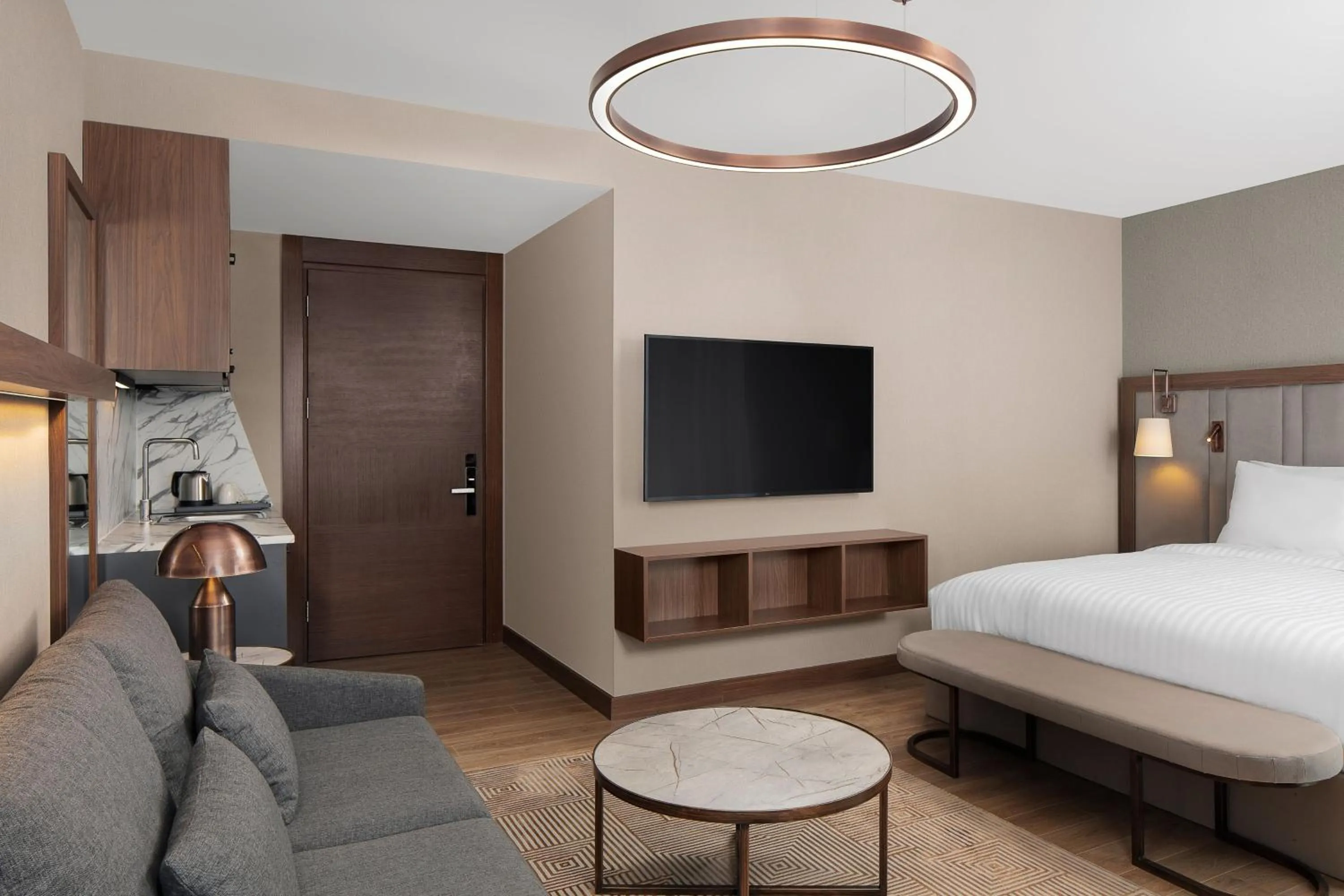 Photo of the whole room, Bed in Residence Inn by Marriott Trabzon