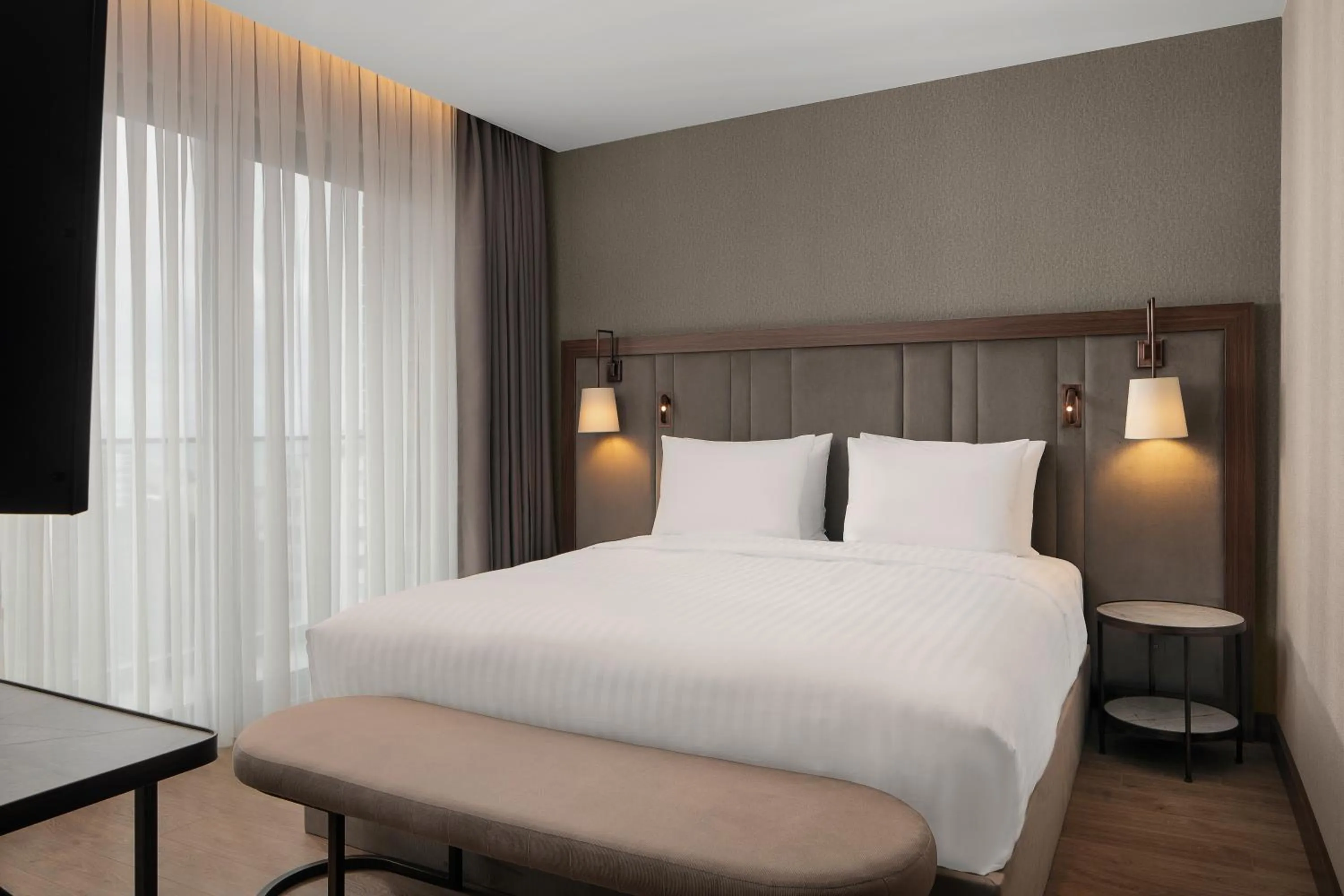 Bedroom, Bed in Residence Inn by Marriott Trabzon