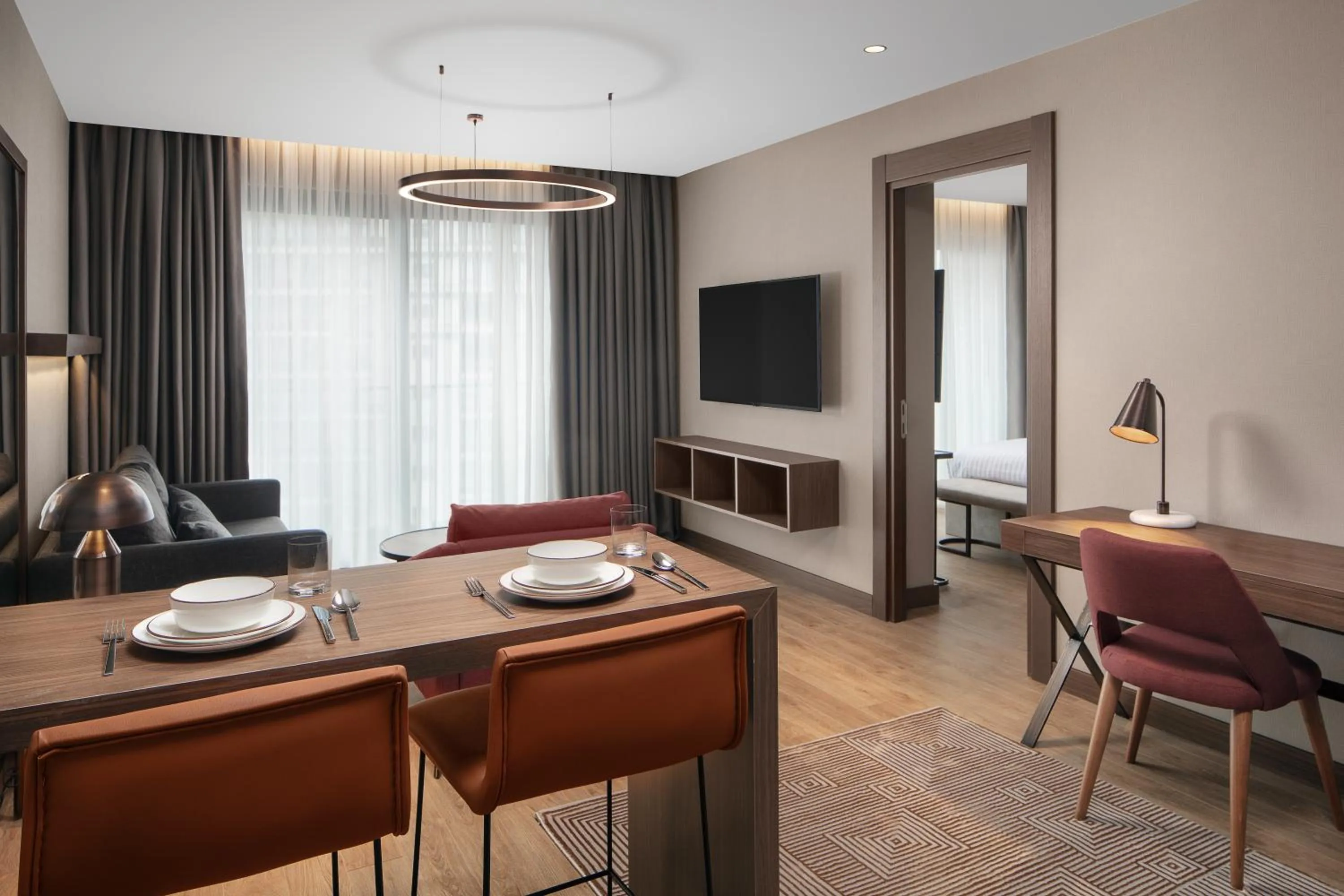 Living room in Residence Inn by Marriott Trabzon