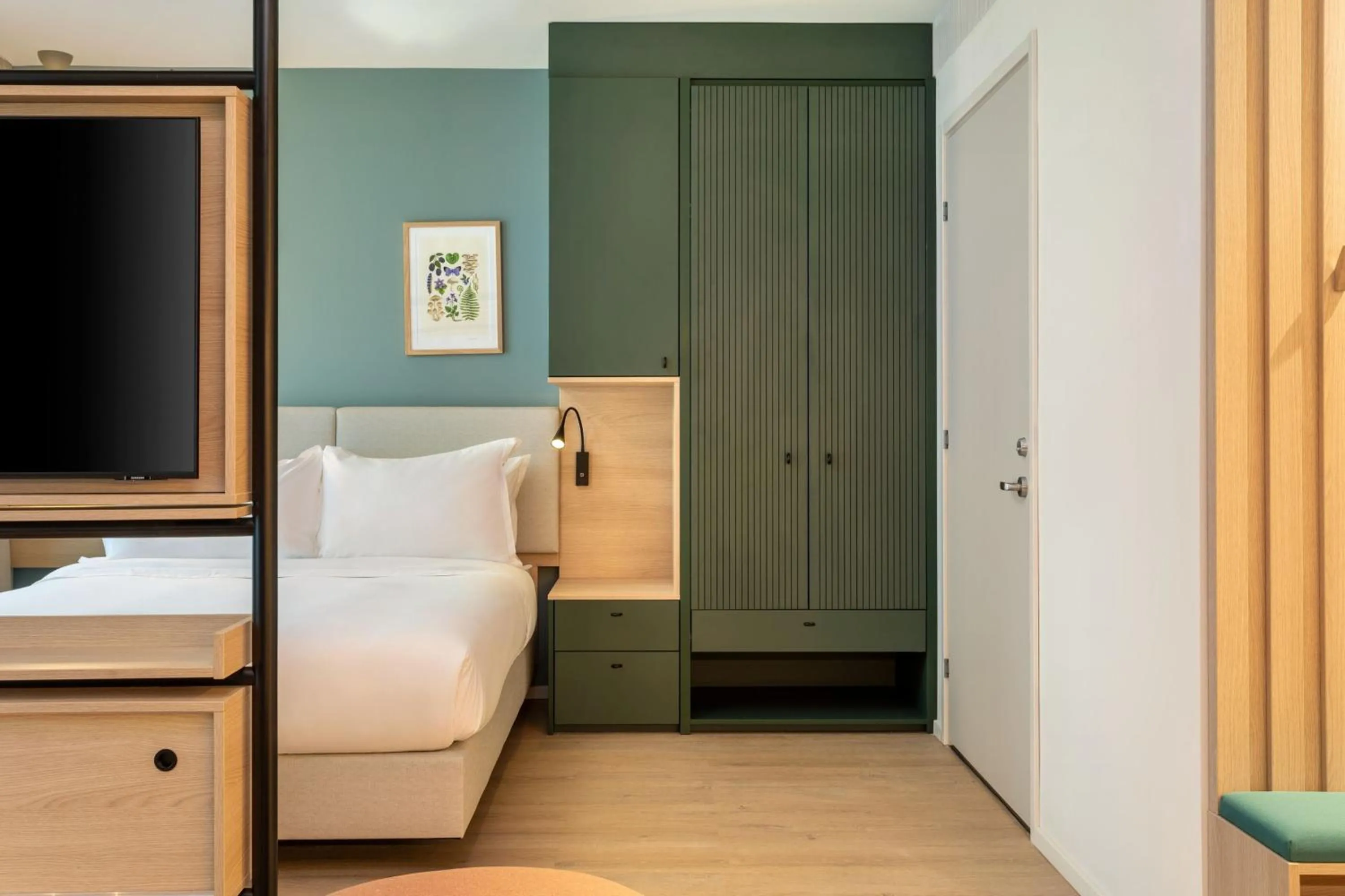 Bedroom, Bed in Element by Westin Wroclaw