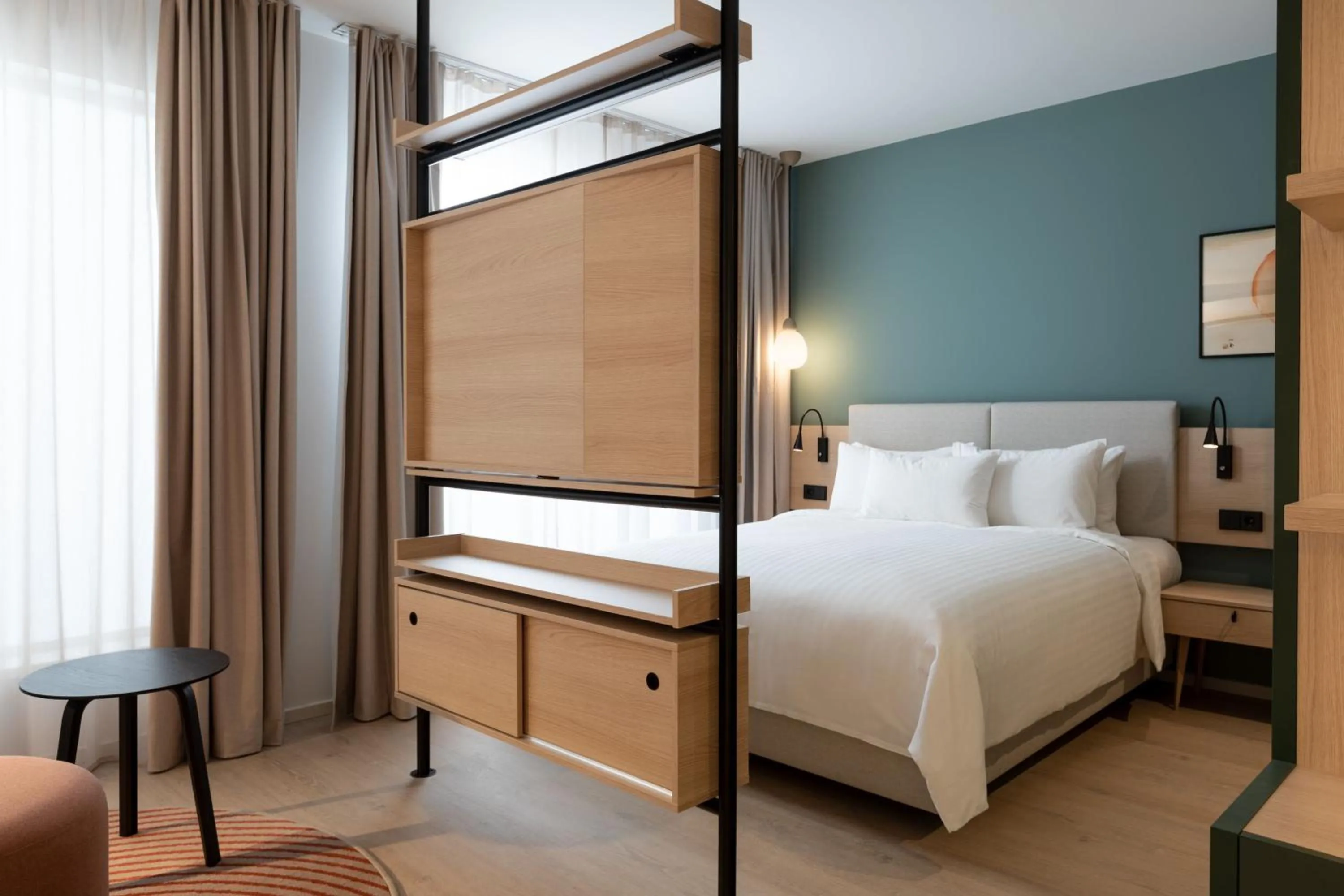 Photo of the whole room, Bed in Element by Westin Wroclaw