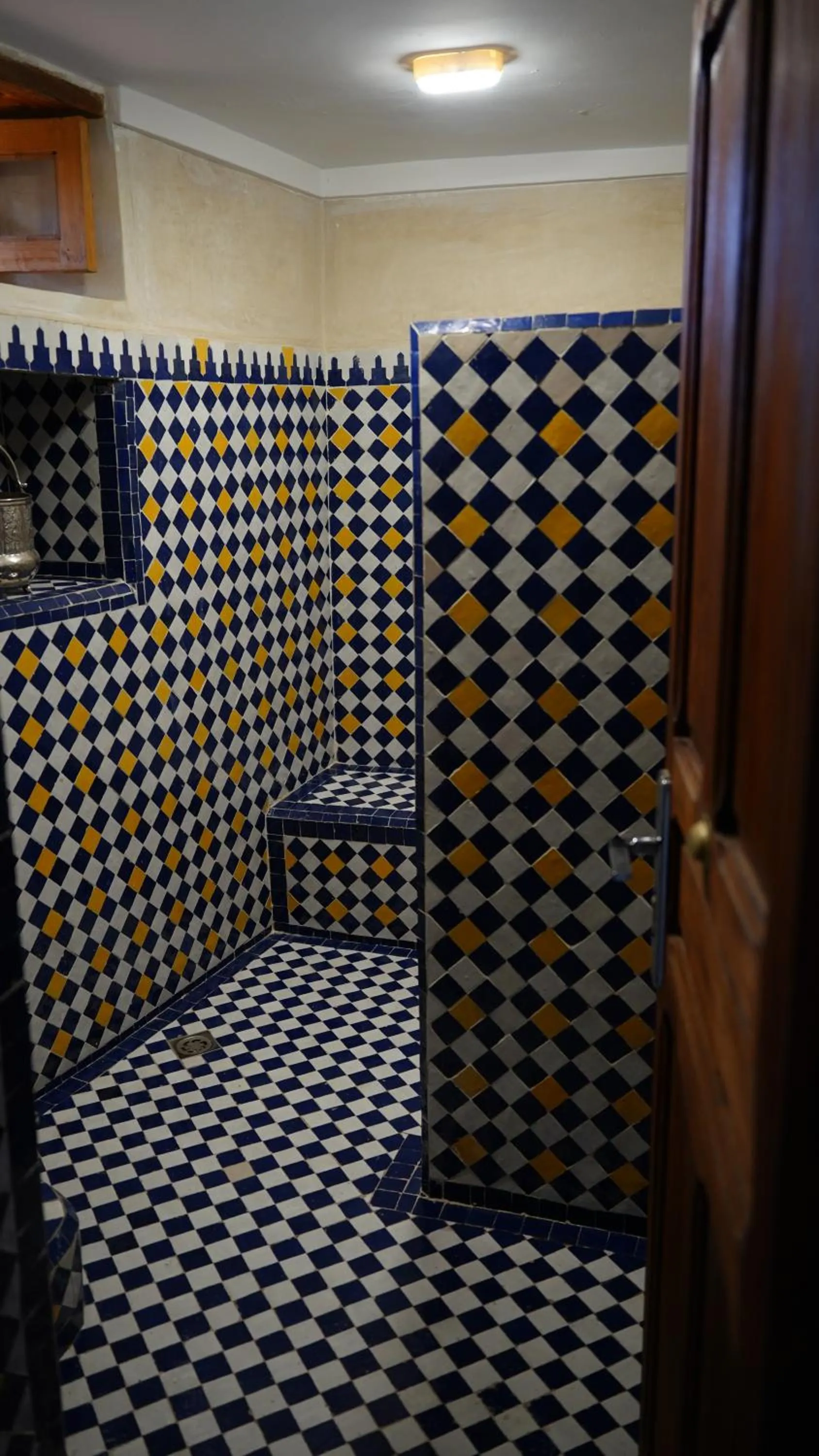 Steam room in Riad Jamal