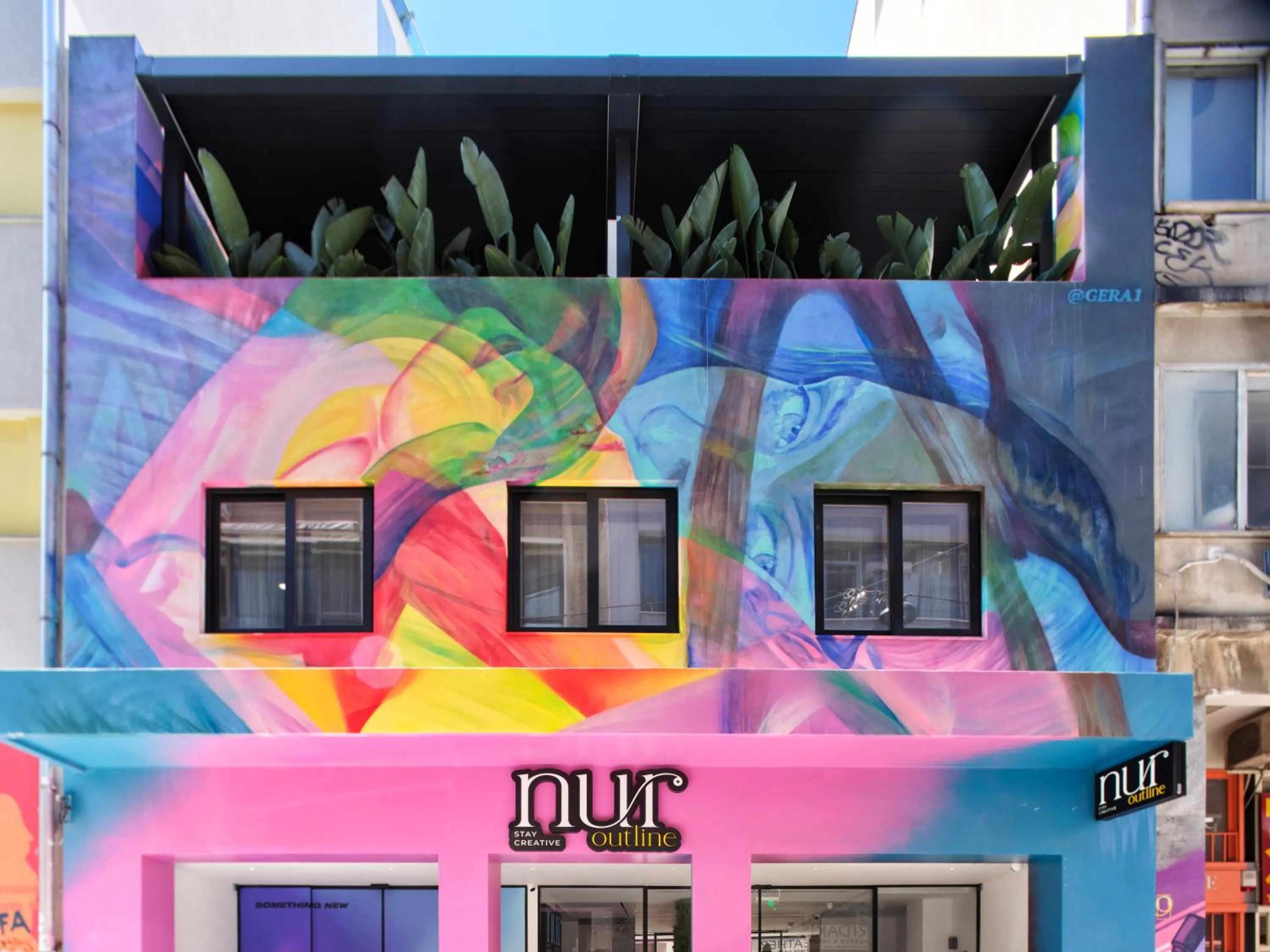 Property building in Nur Outline Aparthotel