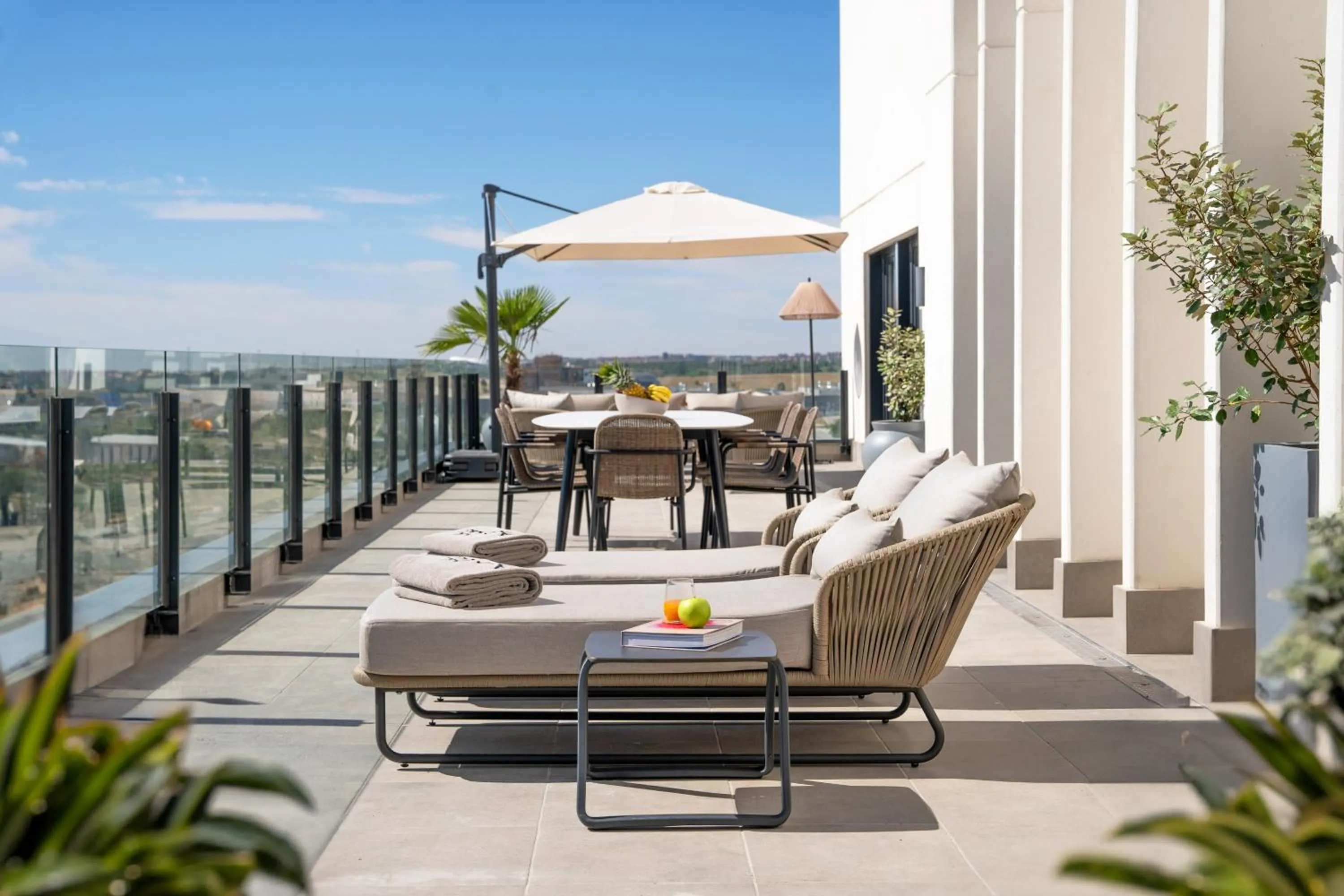 Balcony/Terrace in INNSiDE by Meliá Madrid Valdebebas