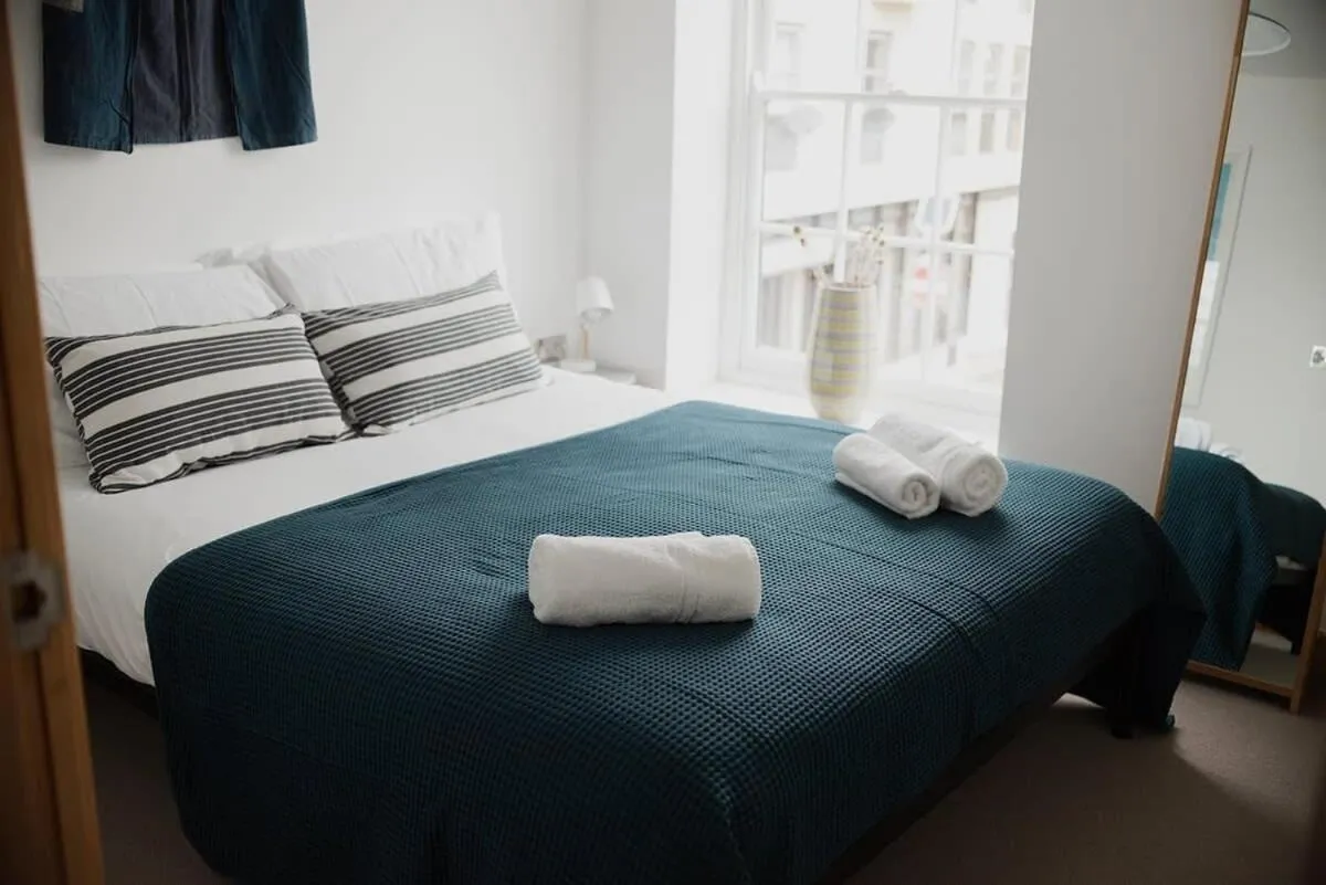 Bed in St Benedicts Street Flat with Roof Terrace