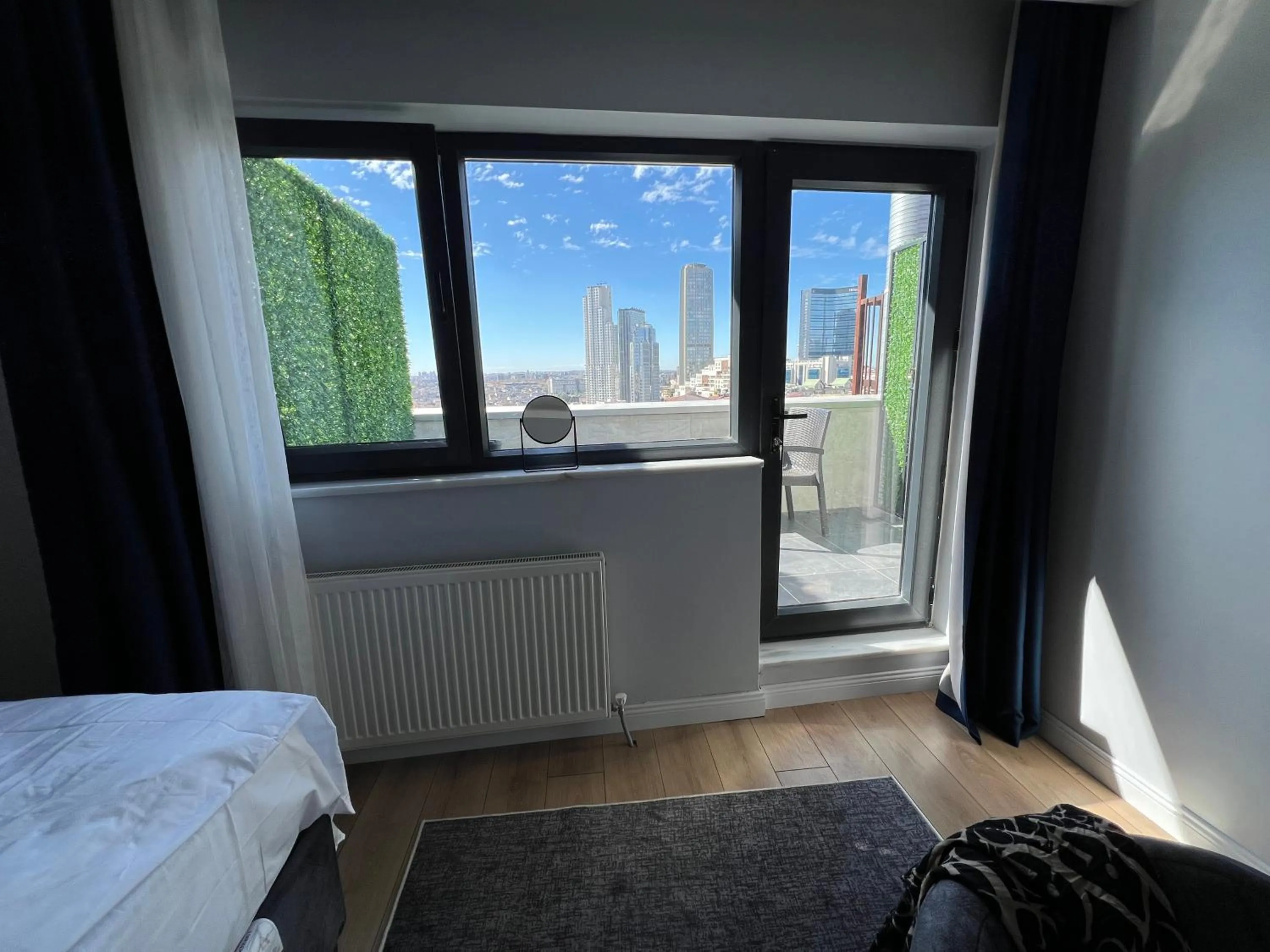 Bed in The Blue Suites