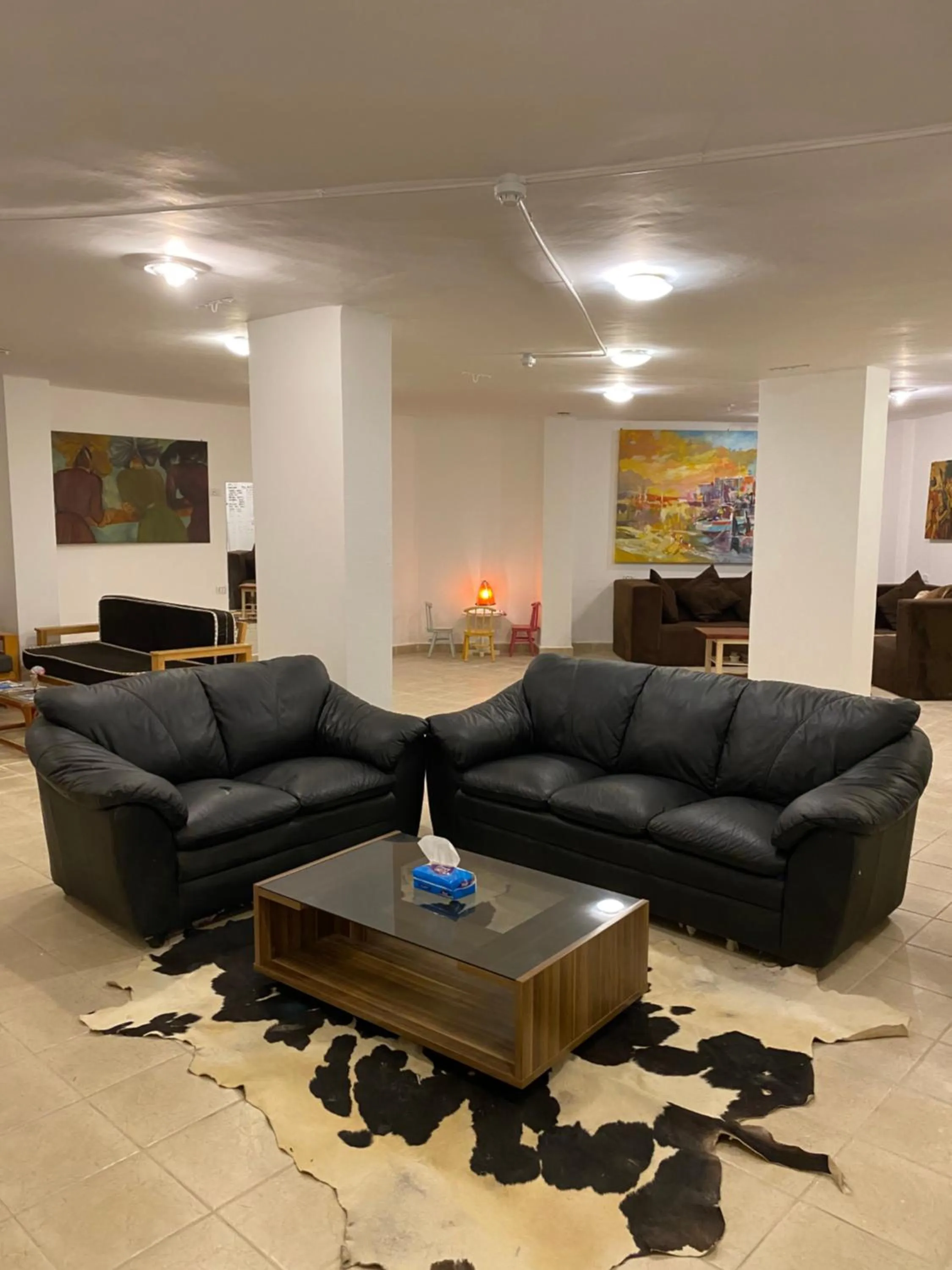 Lobby or reception in Blue Vision Diving Hotel