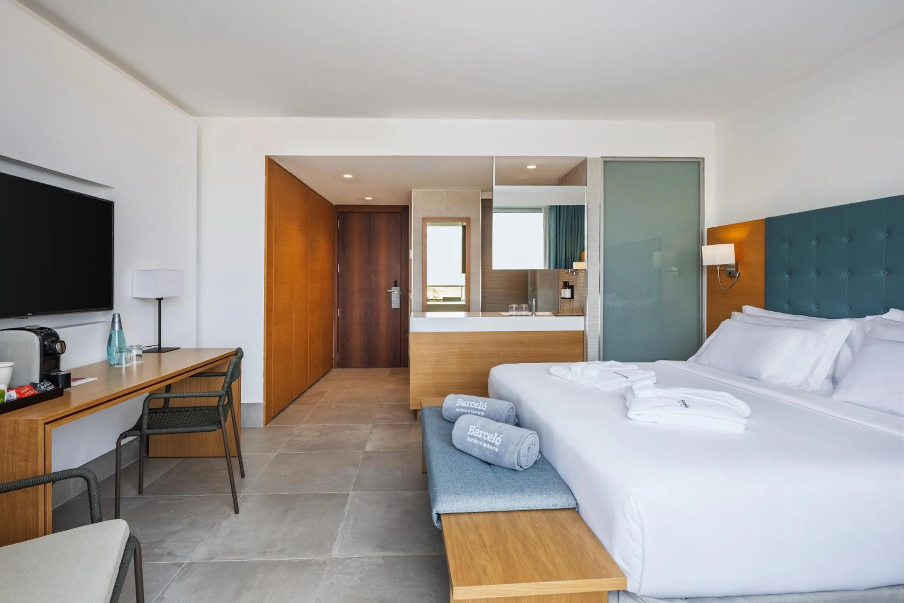 Bedroom, Bed in Barceló Praia Cape Verde