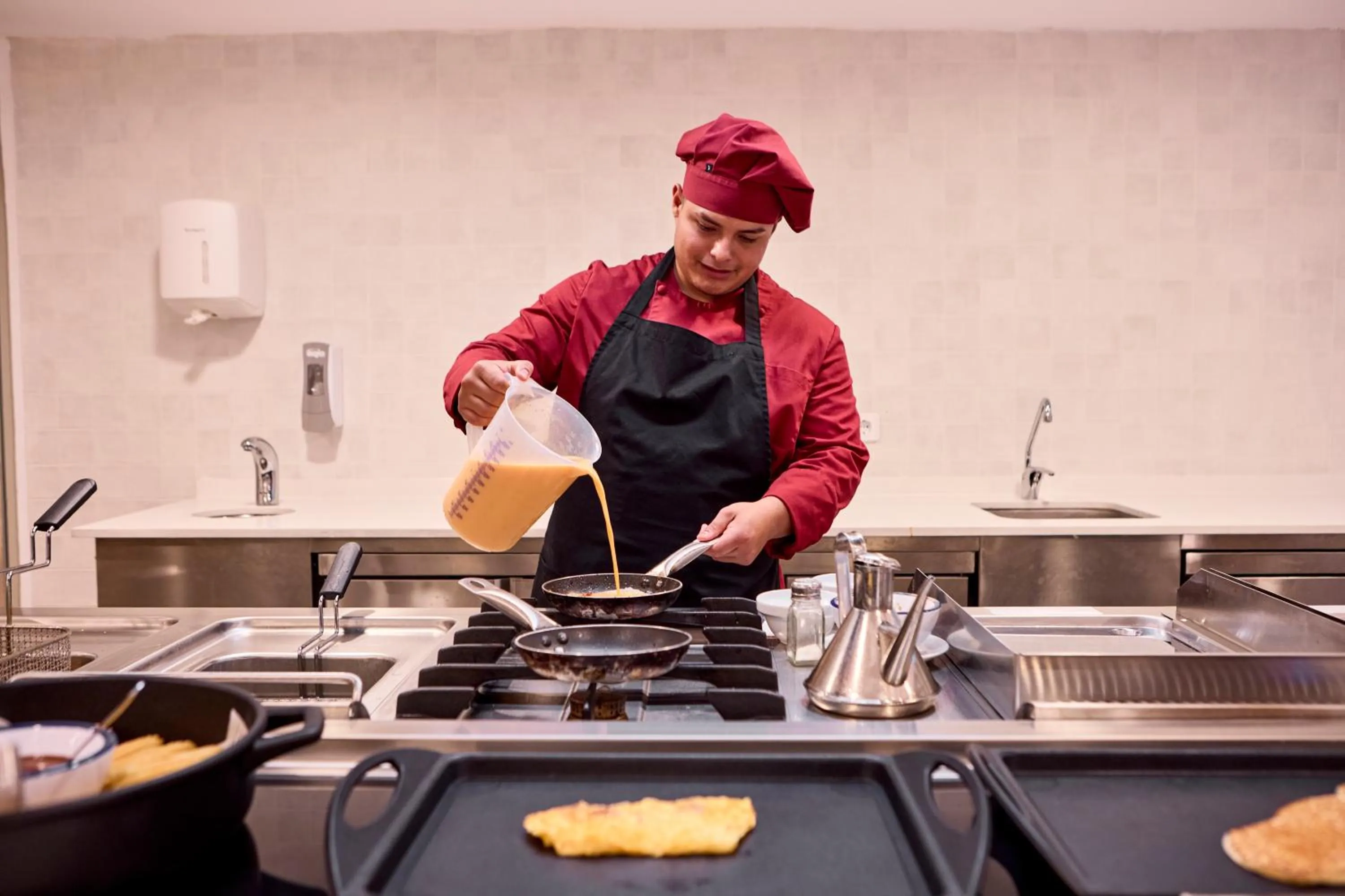 Kitchen or kitchenette in AHOI! Urban Beach