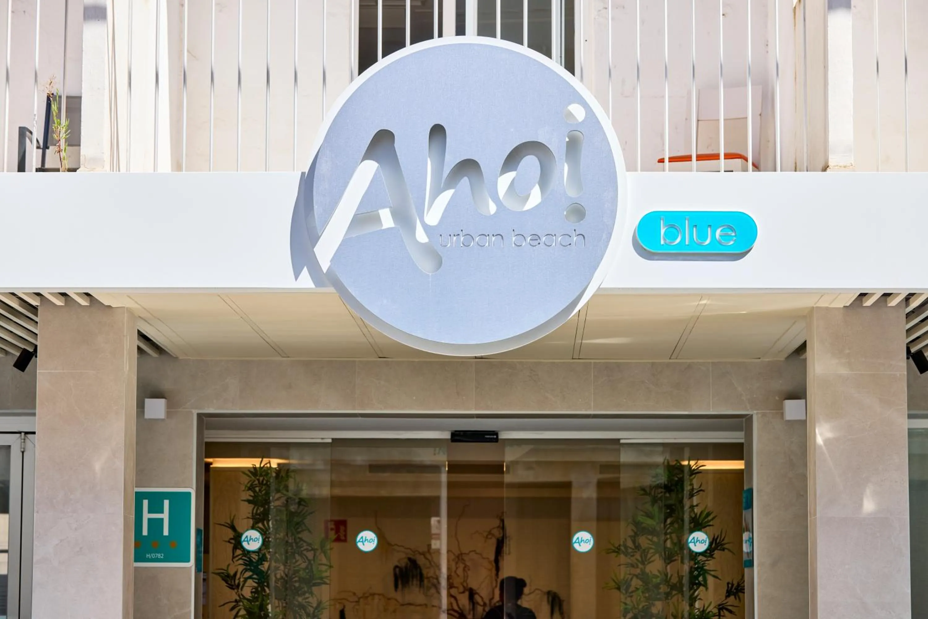 Property logo or sign in AHOI! Urban Beach