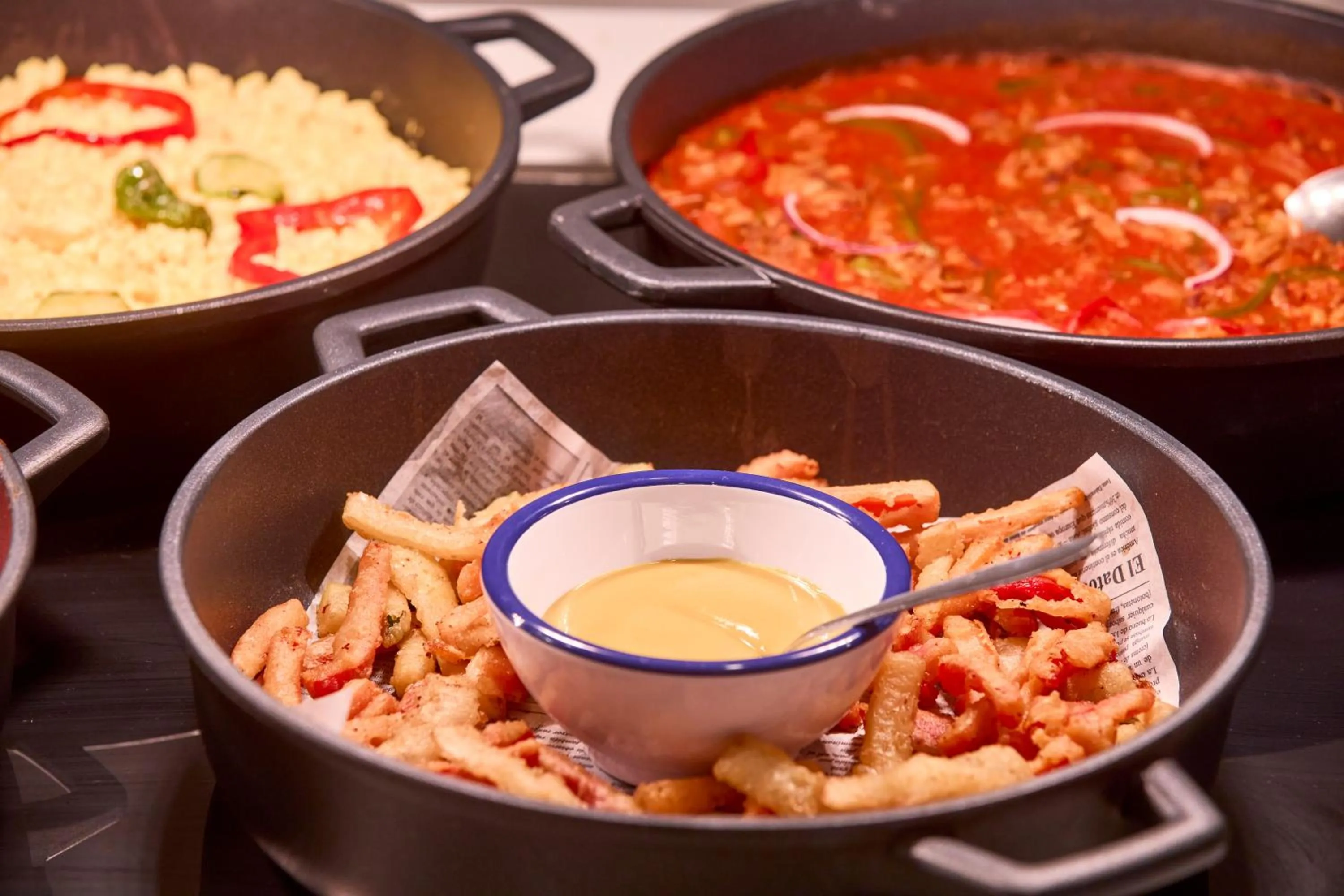 Food and drinks in AHOI! Urban Beach