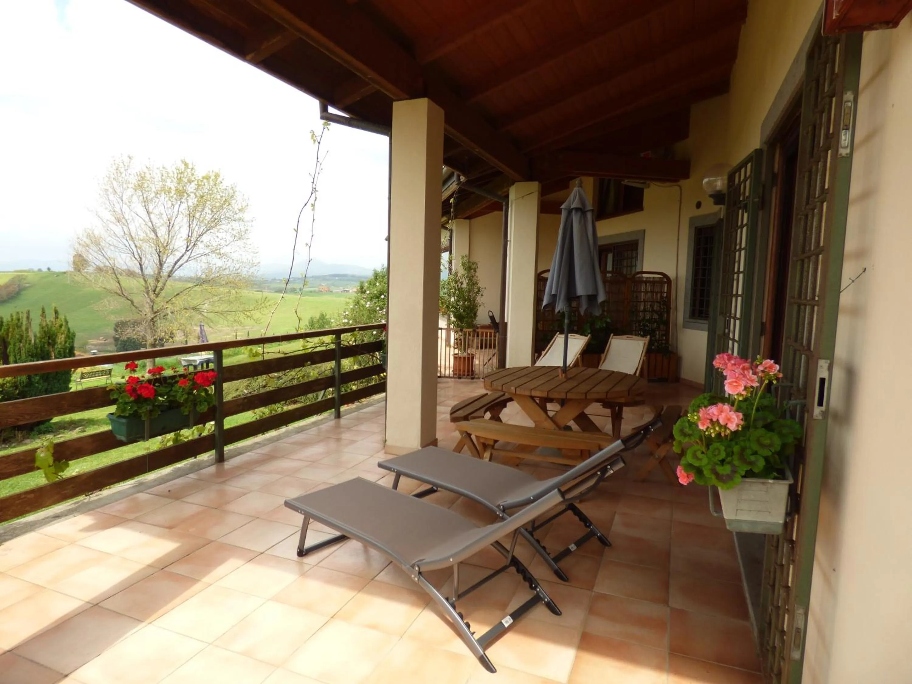 Patio in Holiday home Sellanraa