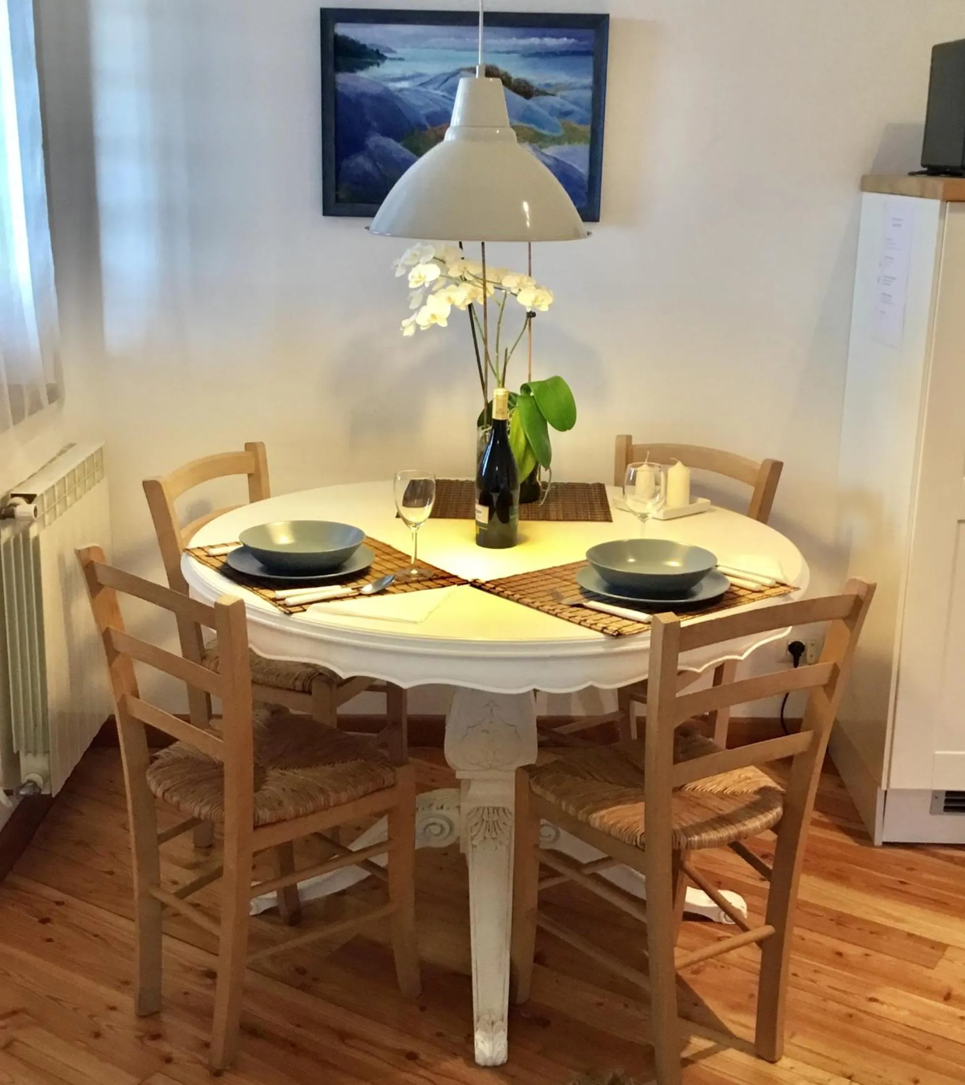 Dining area in Holiday home Sellanraa