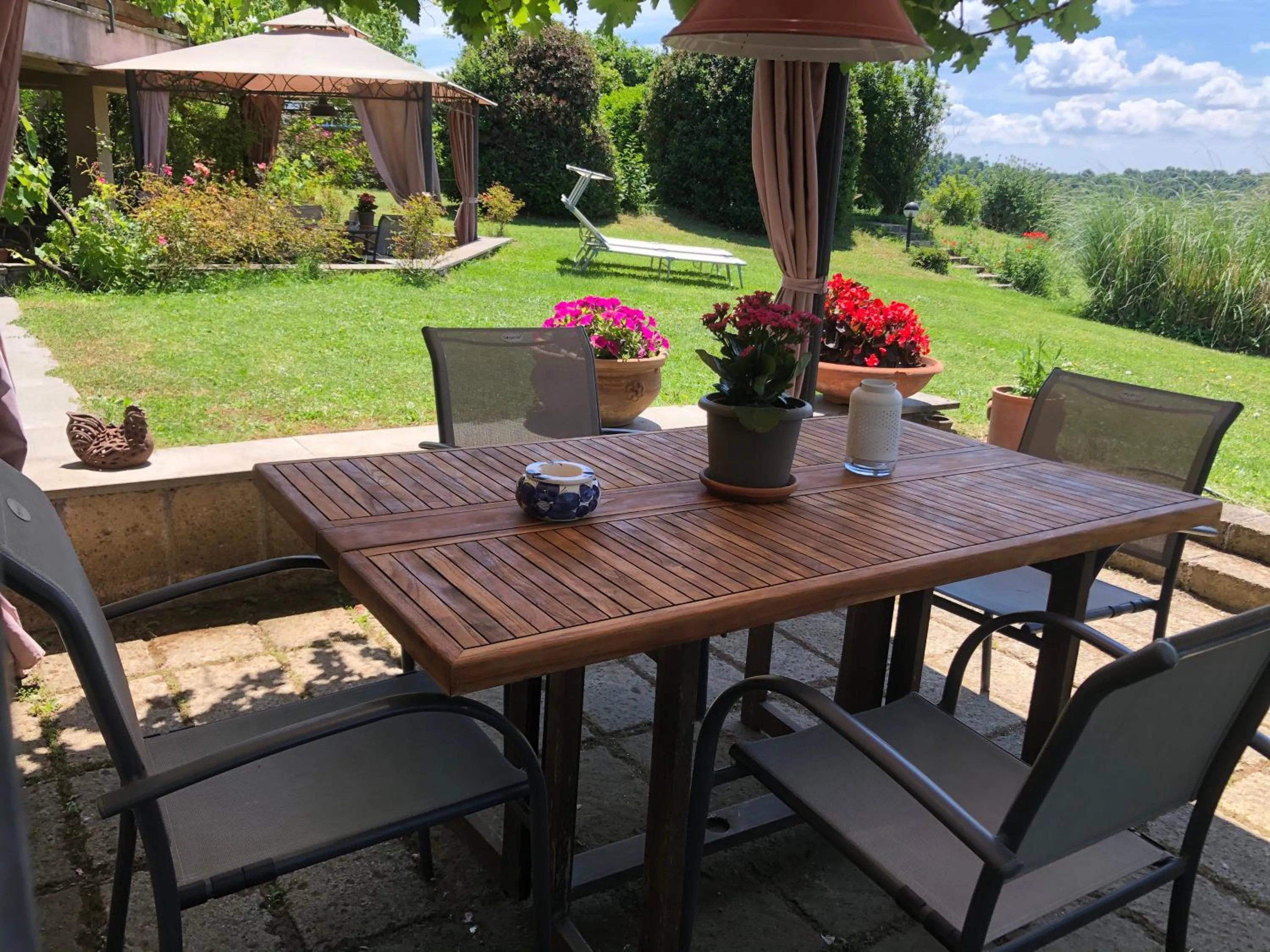 Patio in Holiday home Sellanraa