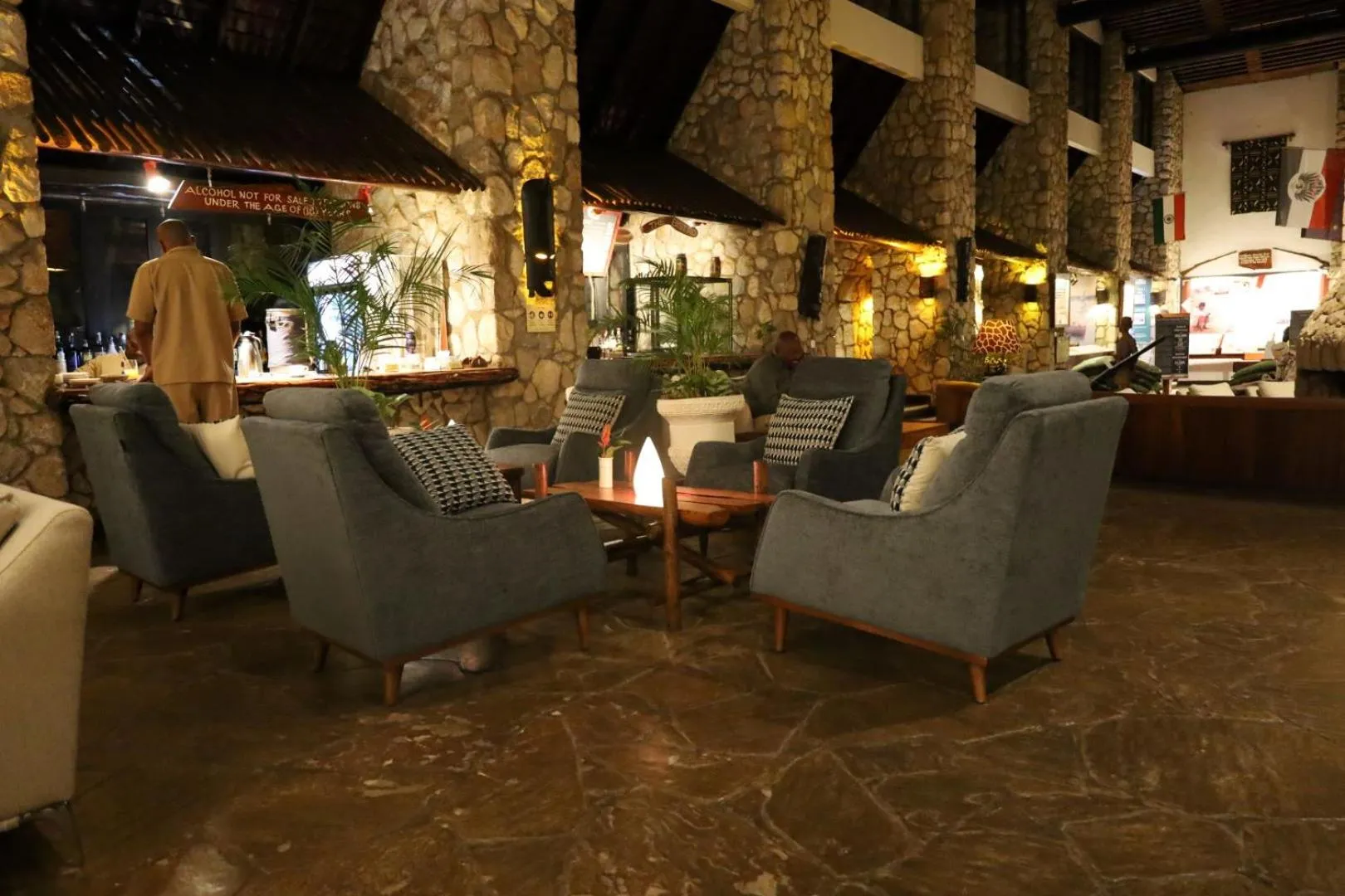 Lounge or bar in Taita Hills Safari Resort & Spa