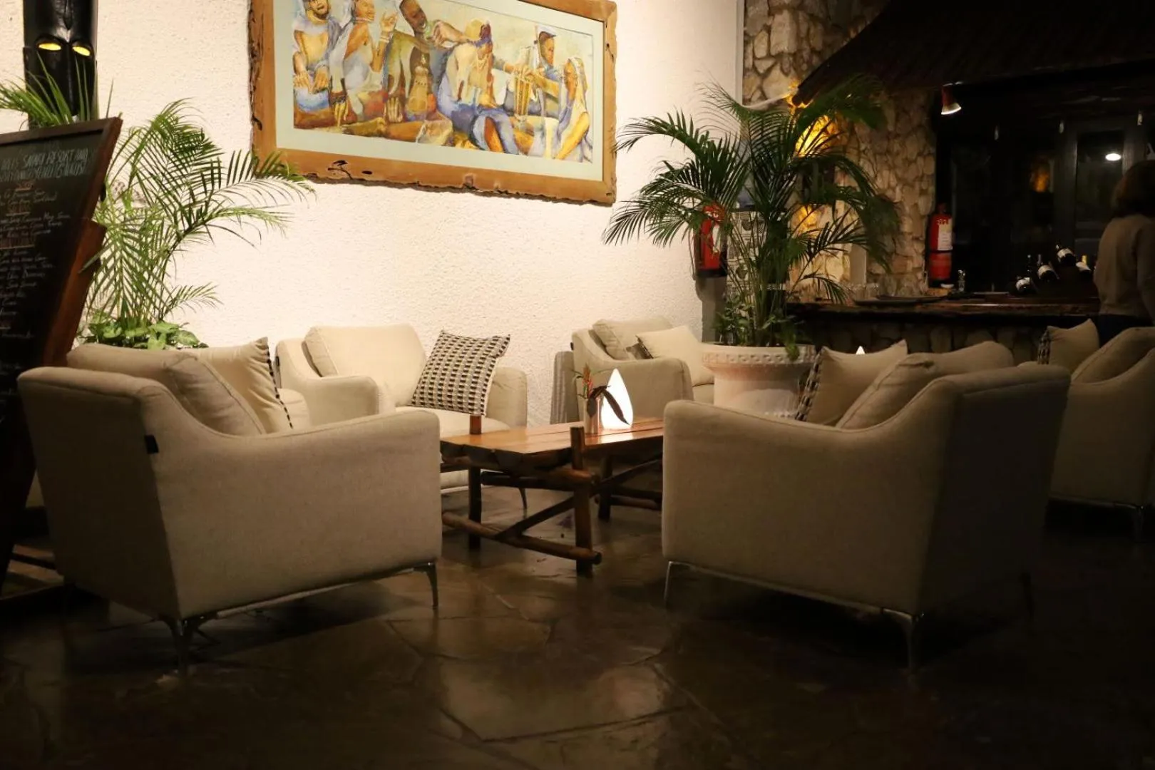 Lounge or bar in Taita Hills Safari Resort & Spa